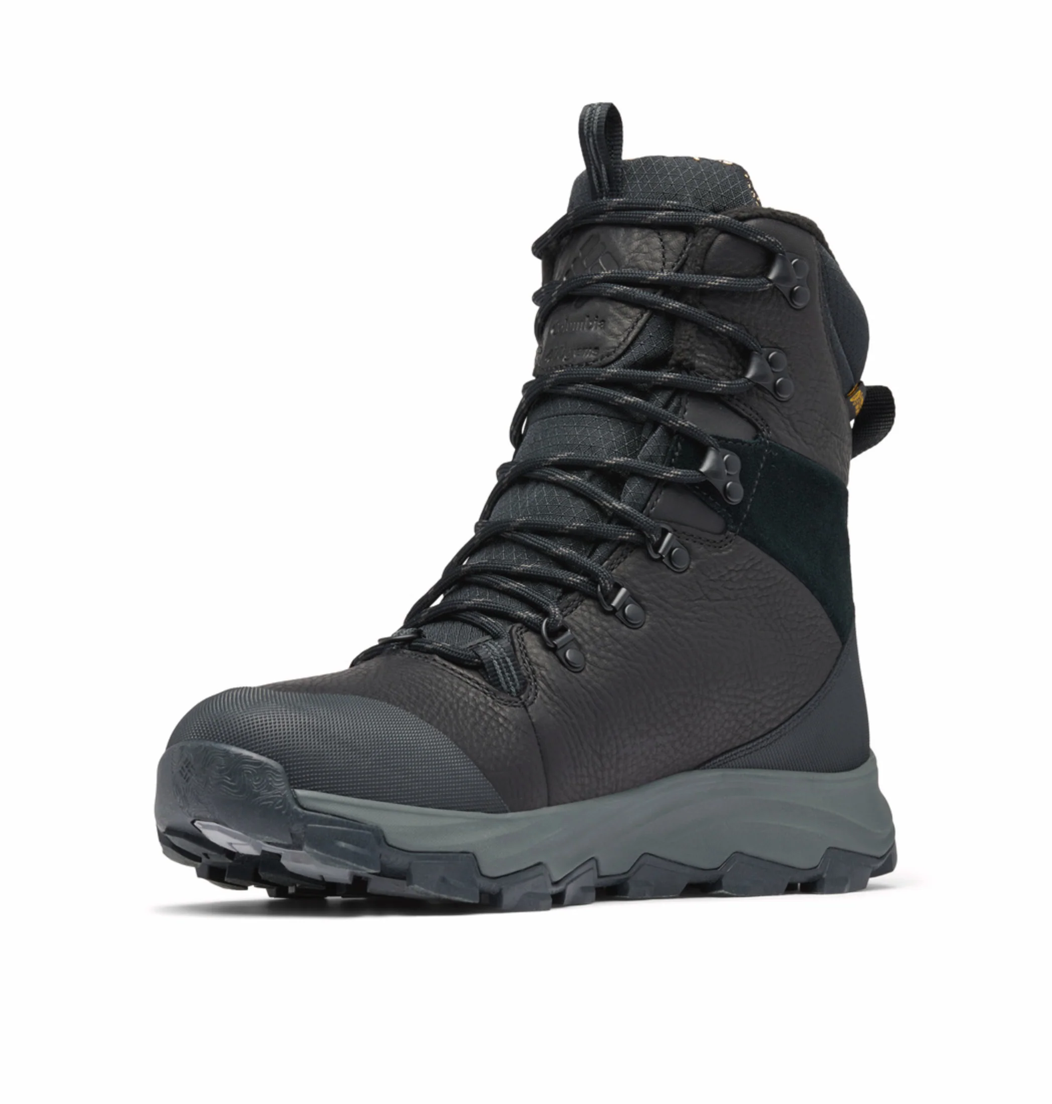 Columbia Men Black OmniGrip Ice Expeditionist Extreme Waterproof Snow Sports Boots - Image 11