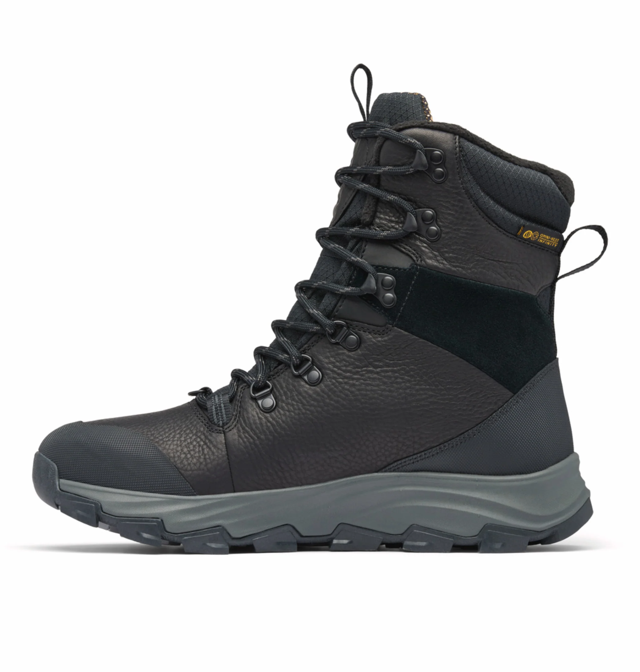 Columbia Men Black OmniGrip Ice Expeditionist Extreme Waterproof Snow Sports Boots - Image 4