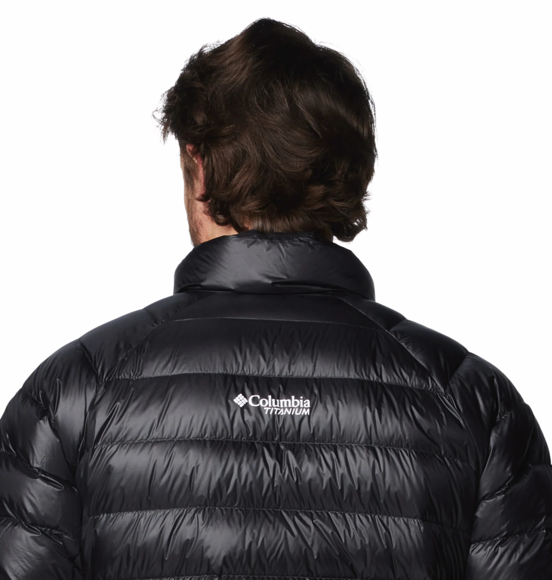 Columbia Men Black OmniHeat Arctic Crest Down Jacket - Image 9