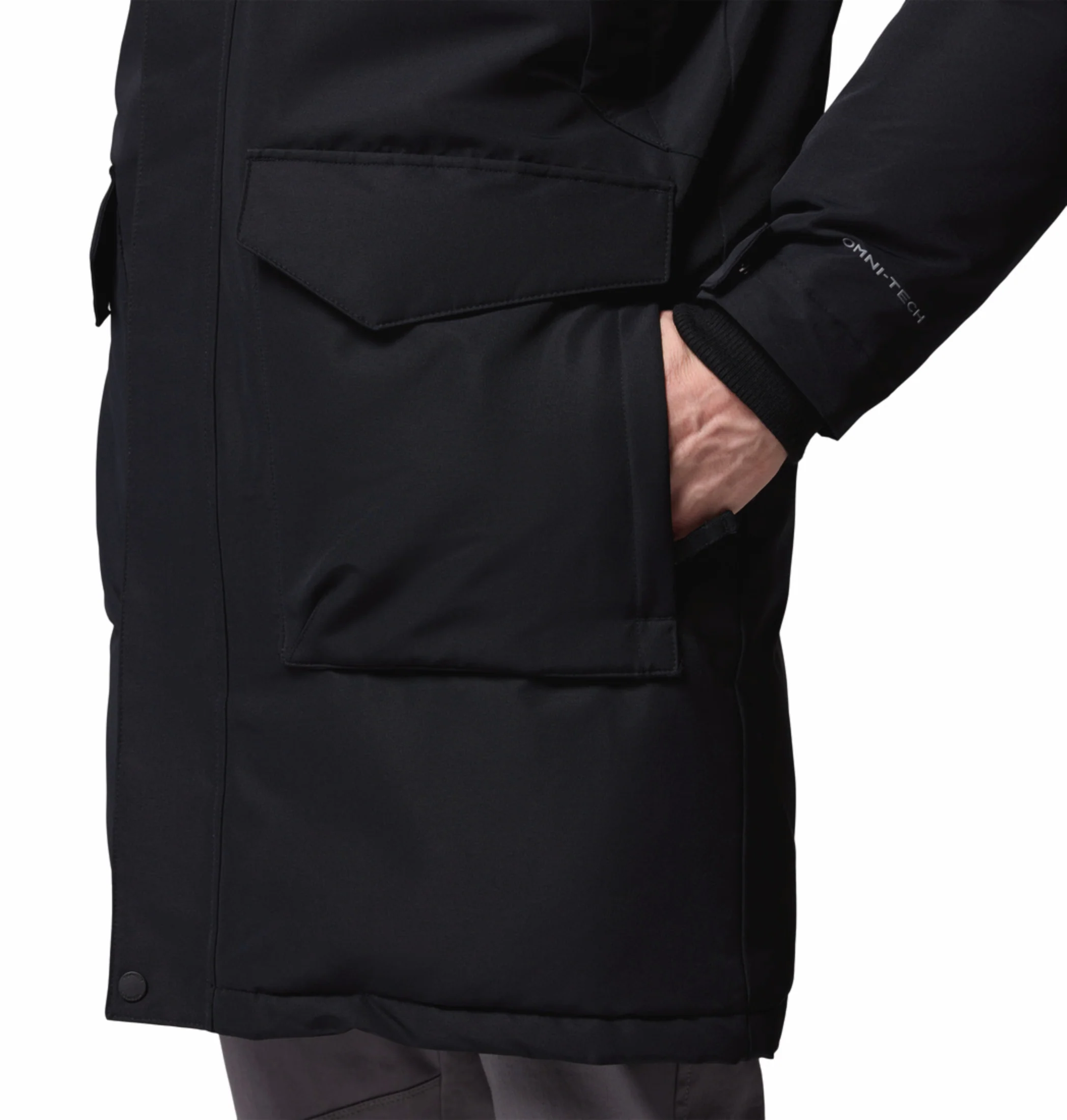 Columbia Men Black OmniHeat Infinity Cape Ridge Parka Jacket - Image 11