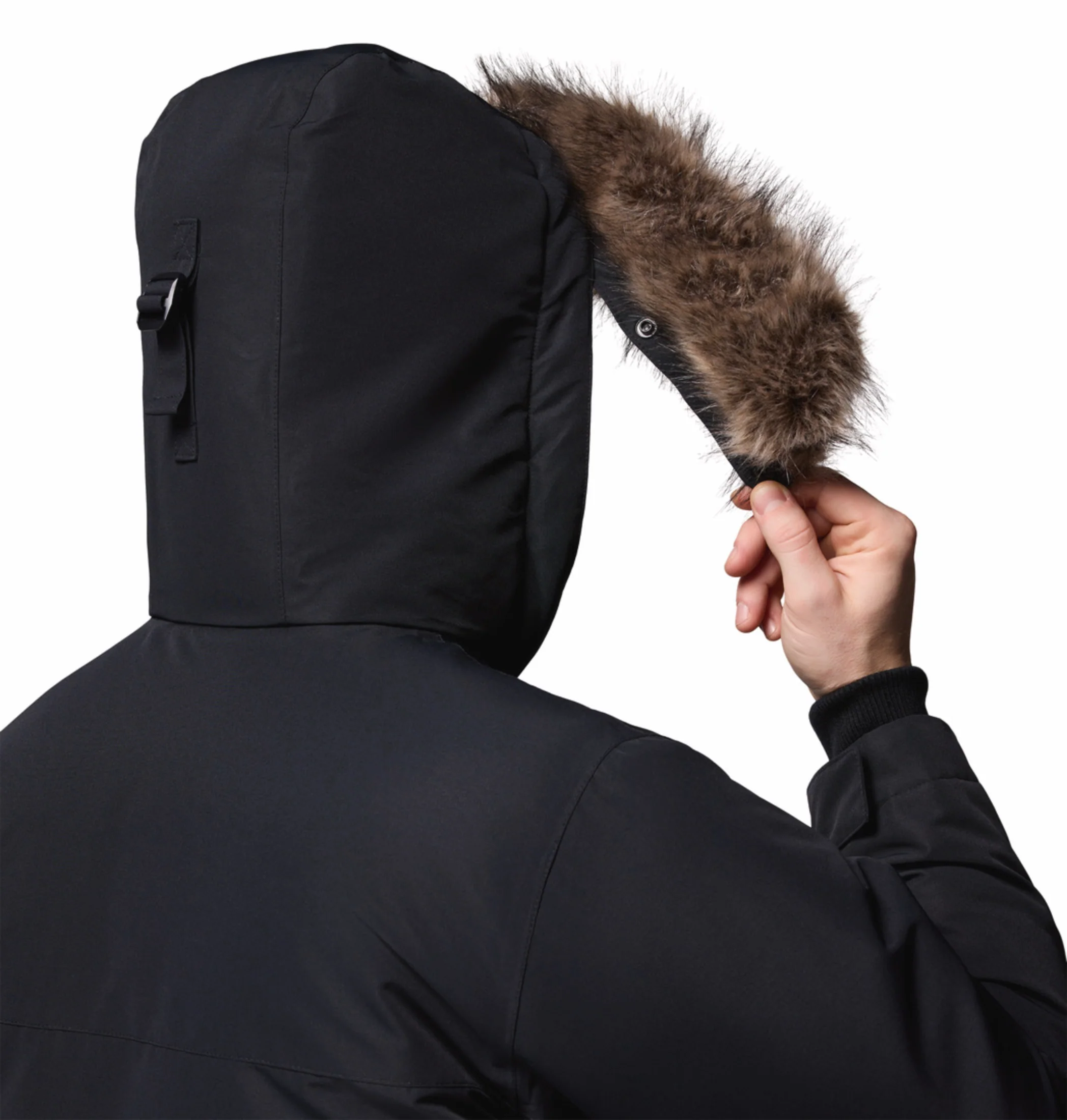 Columbia Men Black OmniHeat Infinity Cape Ridge Parka Jacket - Image 13