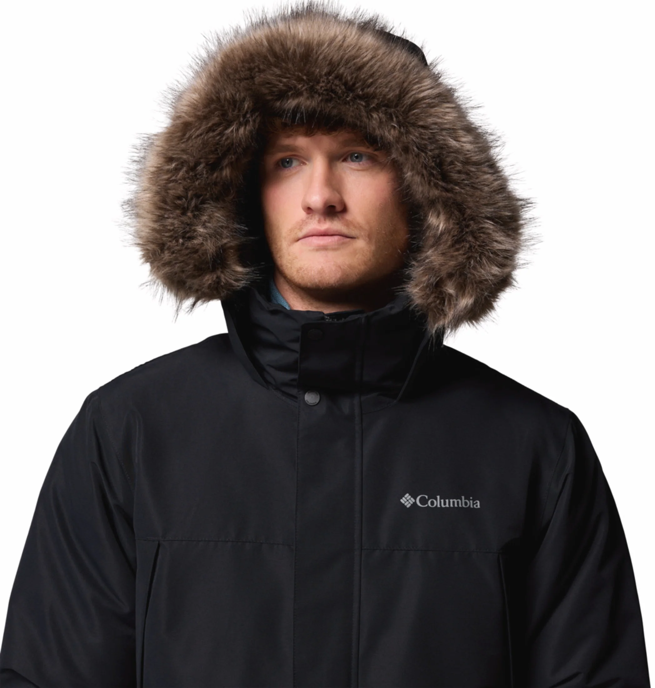 Columbia Men Black OmniHeat Infinity Cape Ridge Parka Jacket - Image 9
