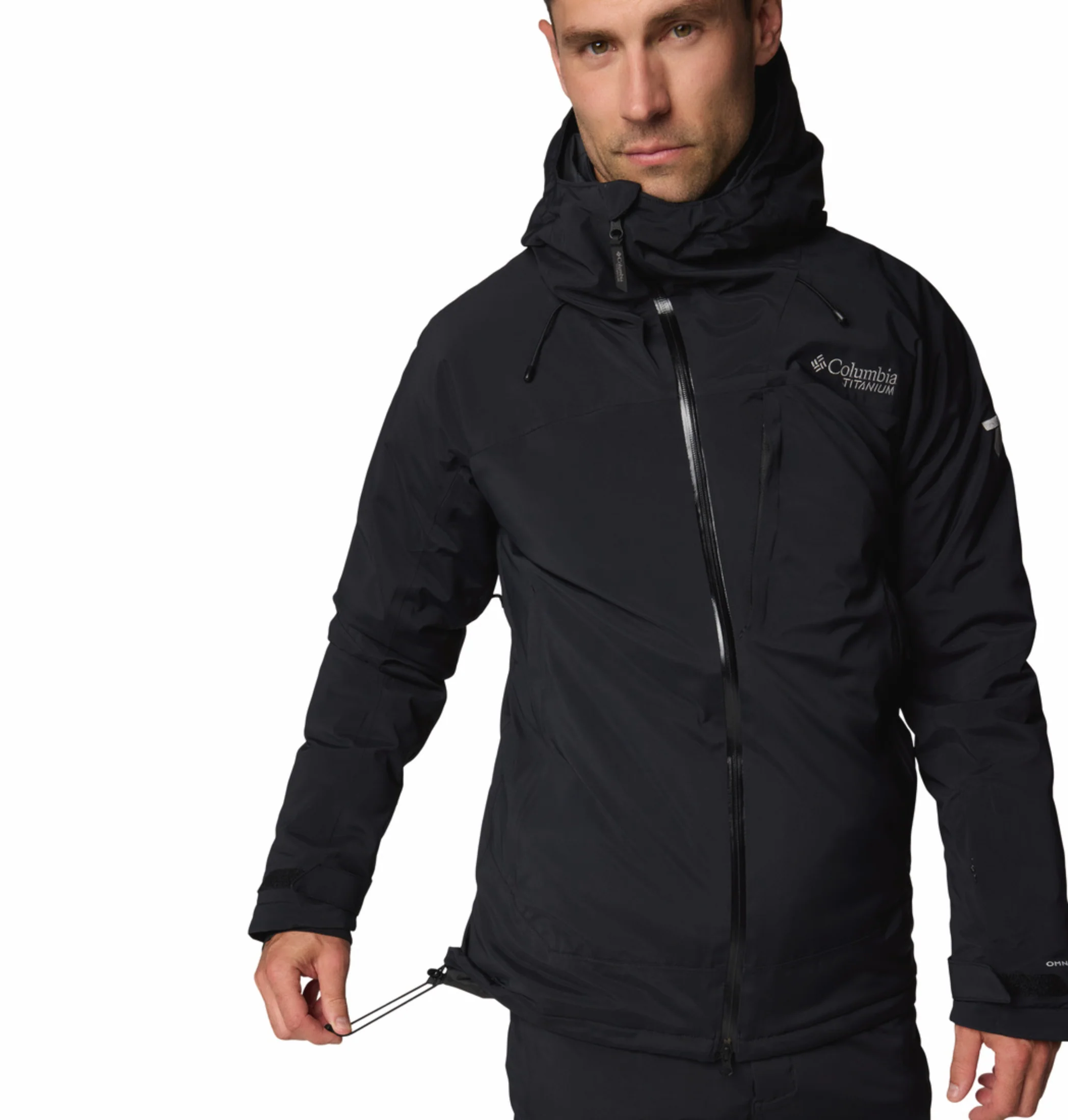 Columbia Men Black OmniHeat Infinity Cirque Bowl Down Jacket - Image 7