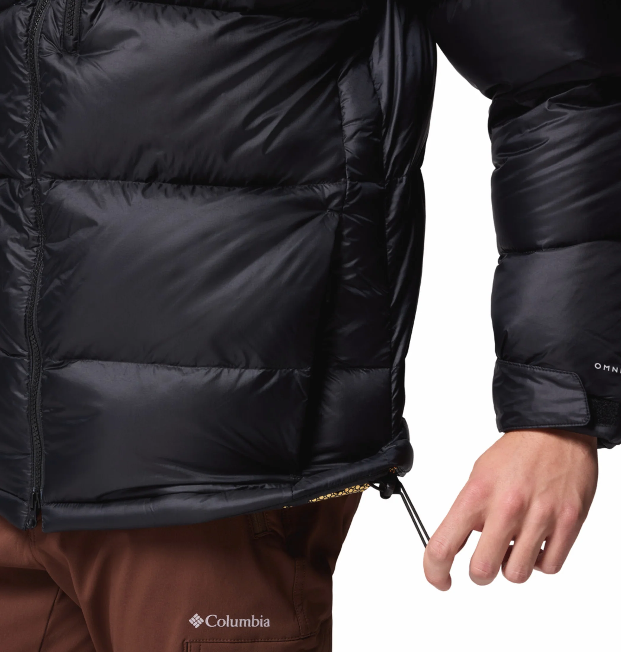 Columbia Men Black OmniHeat Infinity Cloudview Down Jacket - Image 10
