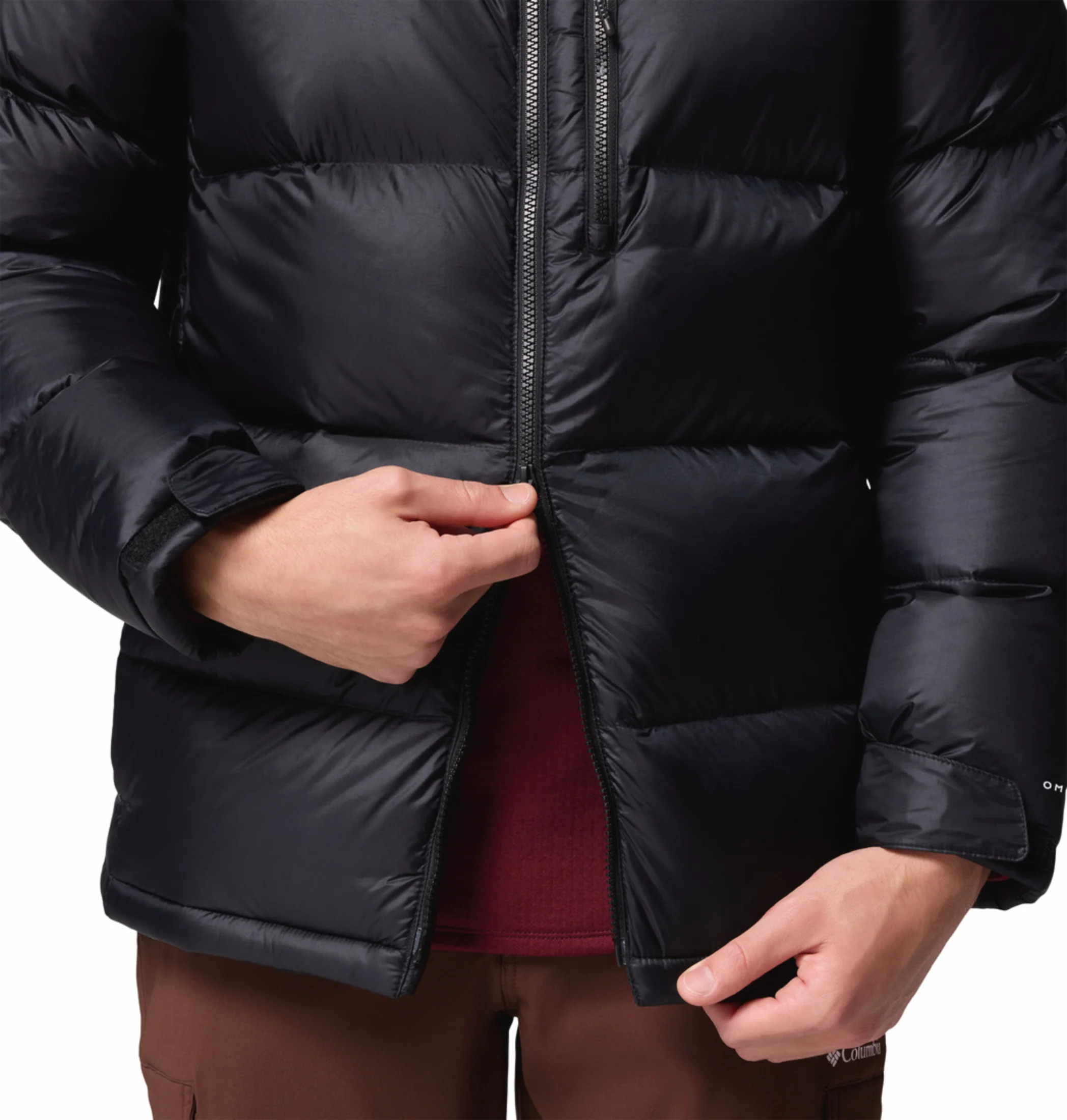 Columbia Men Black OmniHeat Infinity Cloudview Down Jacket - Image 11