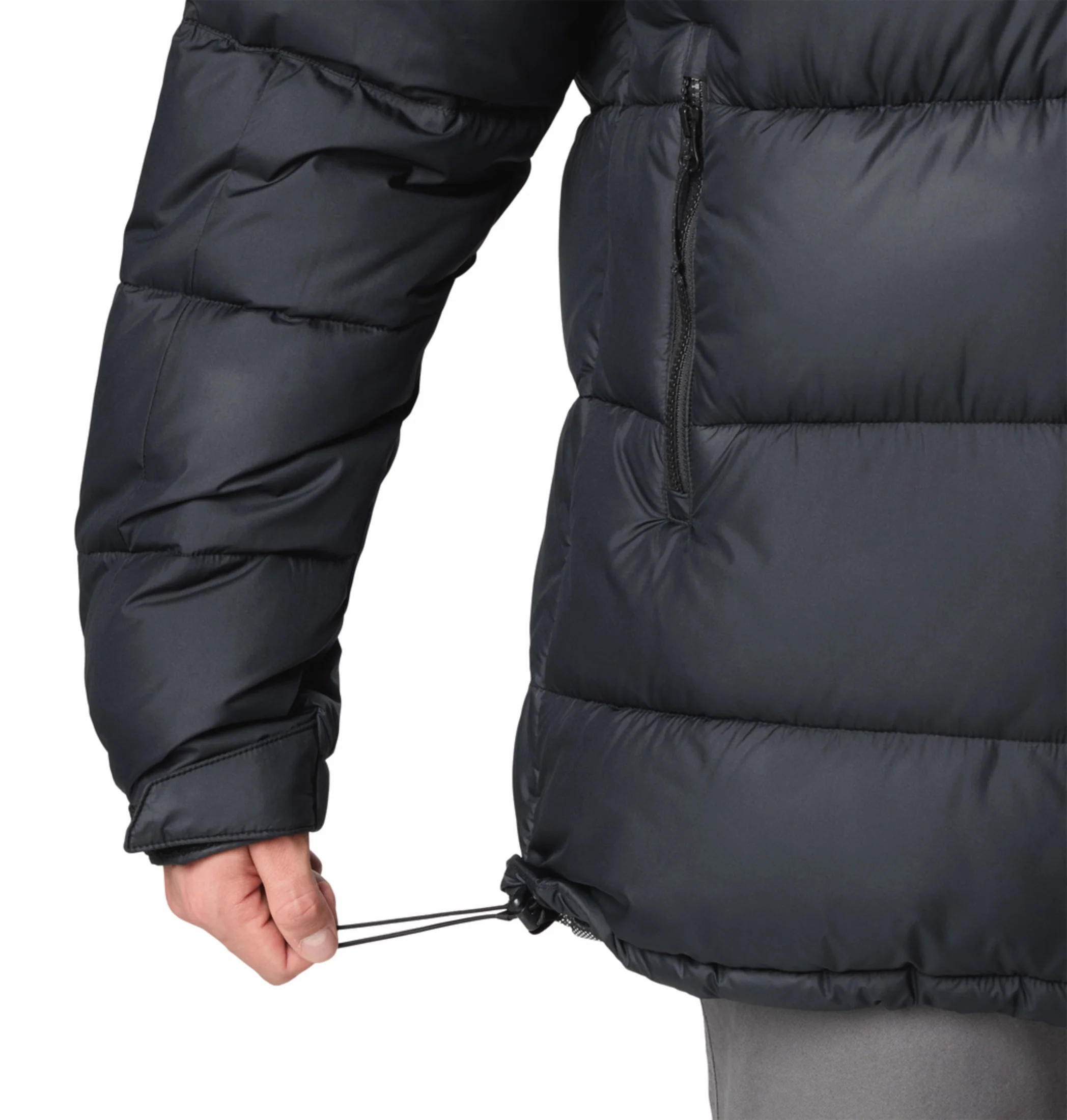 Columbia Men Black OmniHeat Reflective Pike Lake Parka Jacket - Image 9