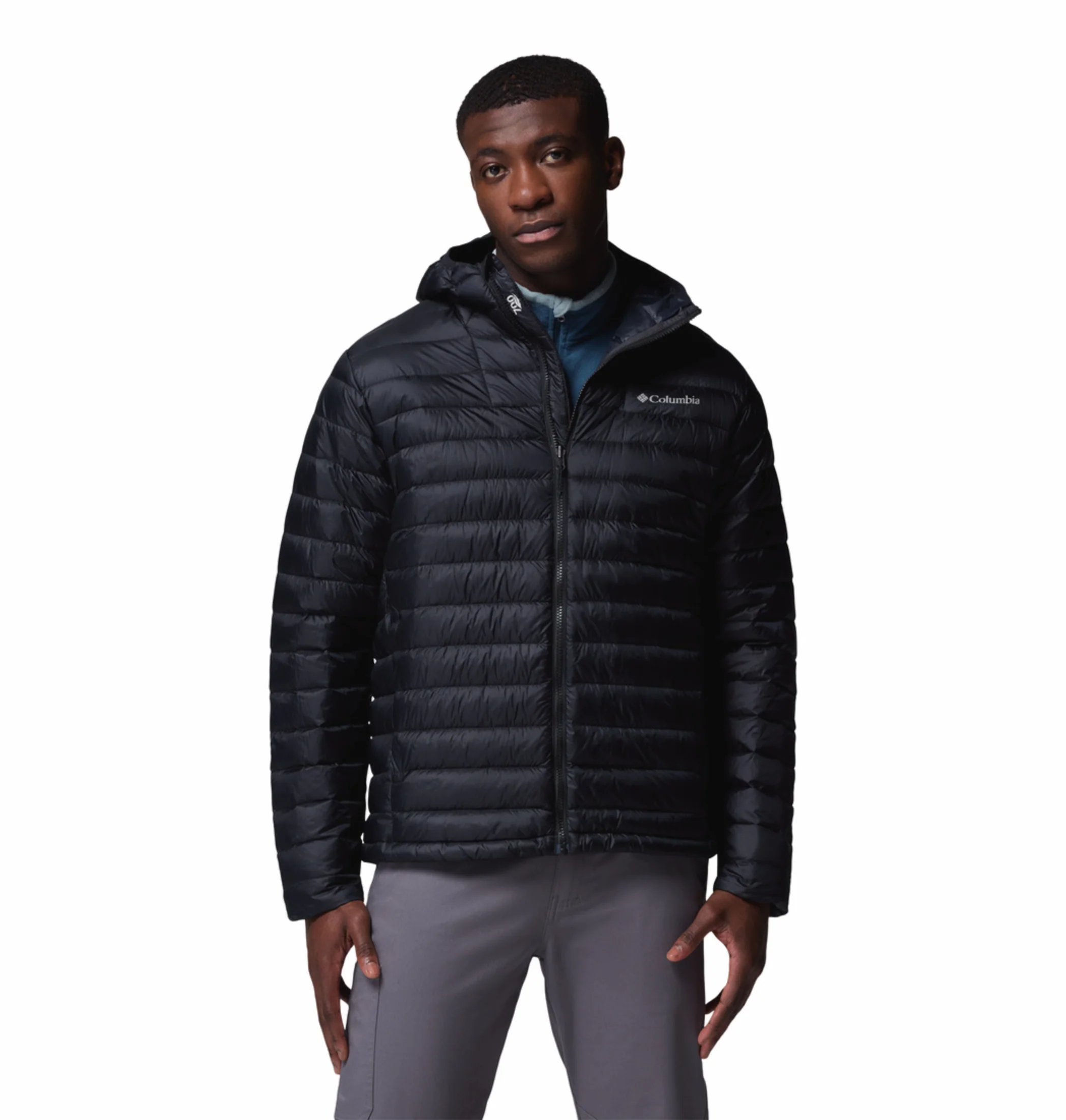 Columbia Men Black OmniShield Corelite Down Jacket