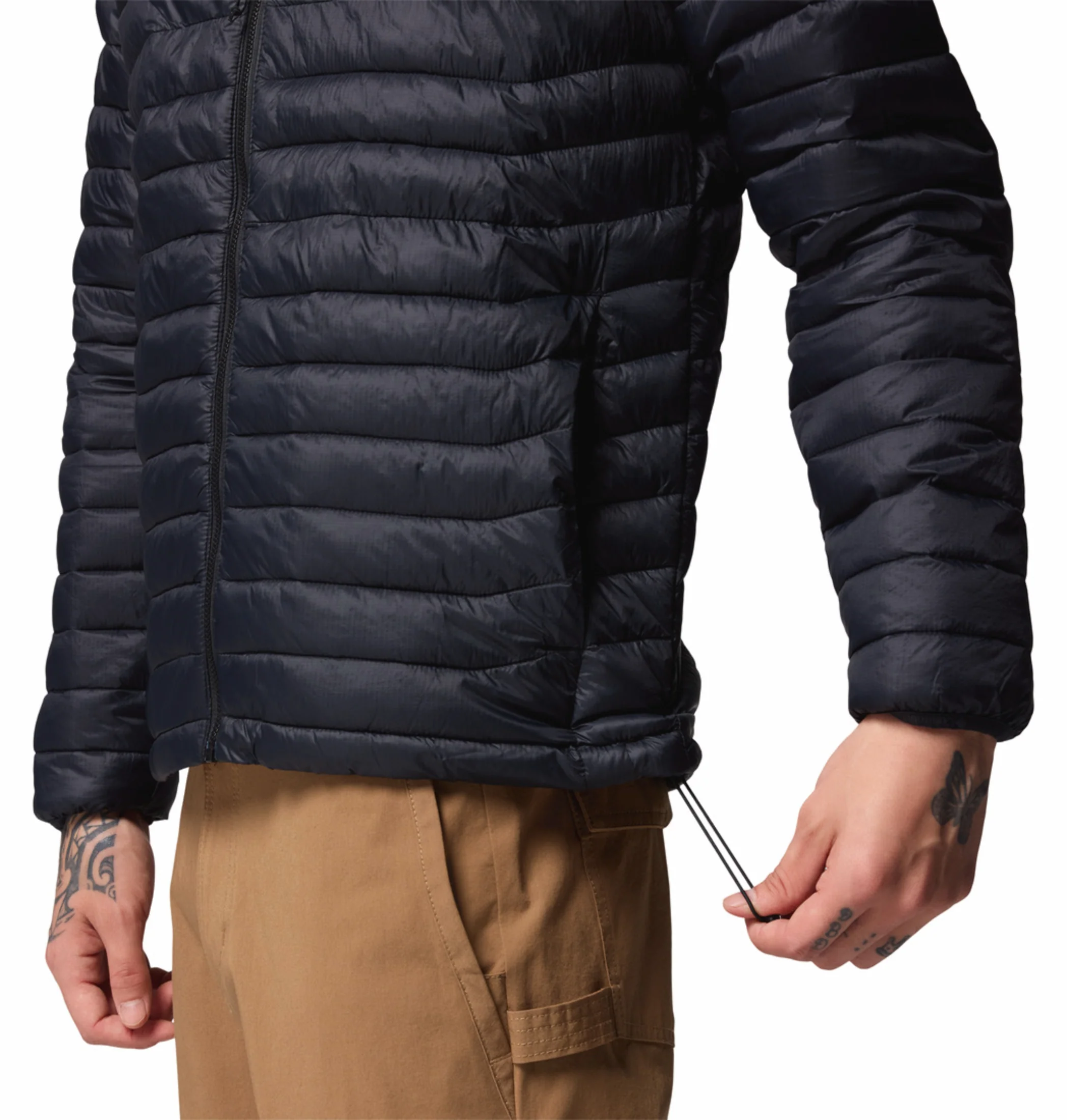 Columbia Men Black OmniShield Powder Pass Down Jacket - Image 10