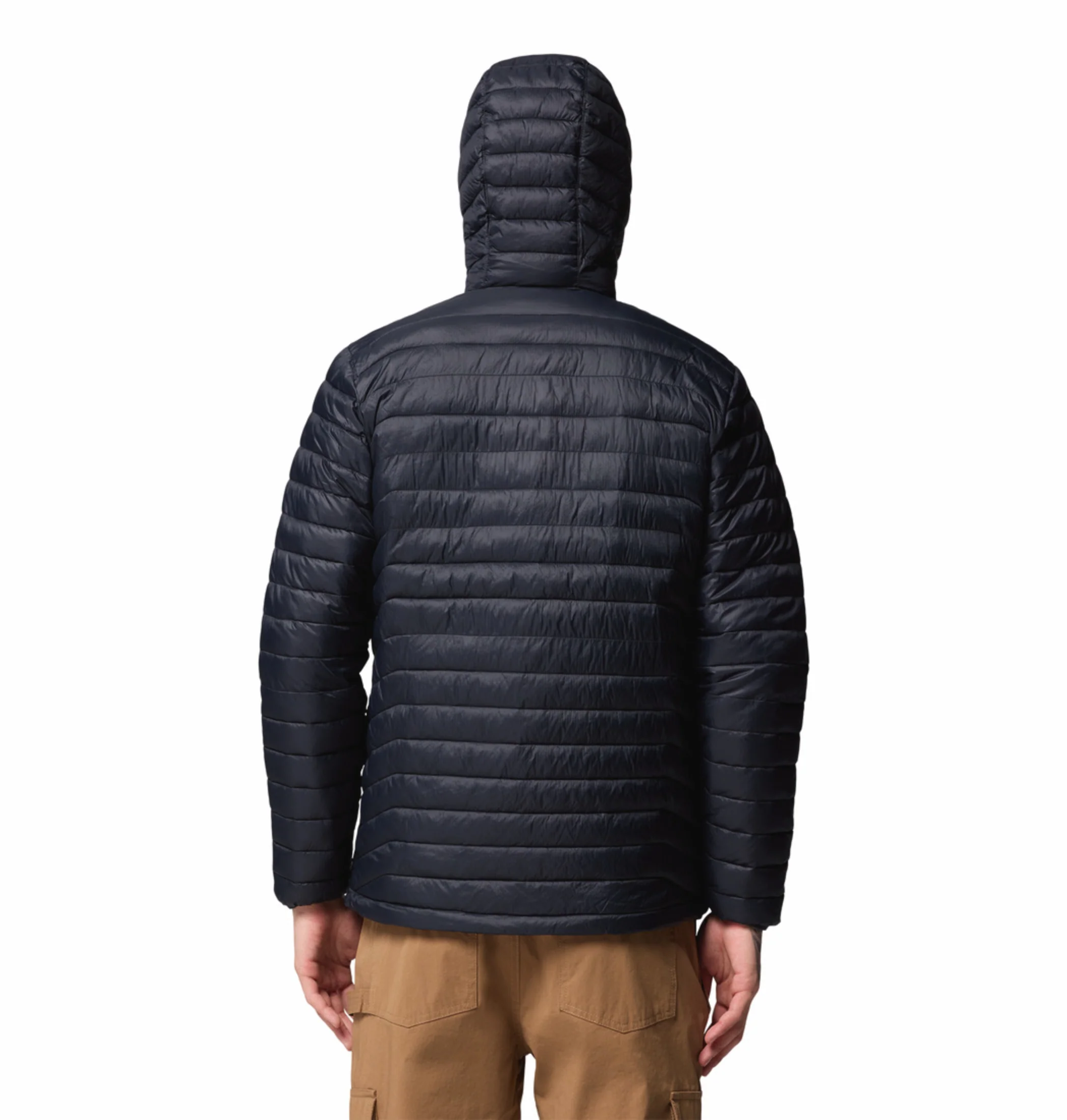 Columbia Men Black OmniShield Powder Pass Down Jacket - Image 4
