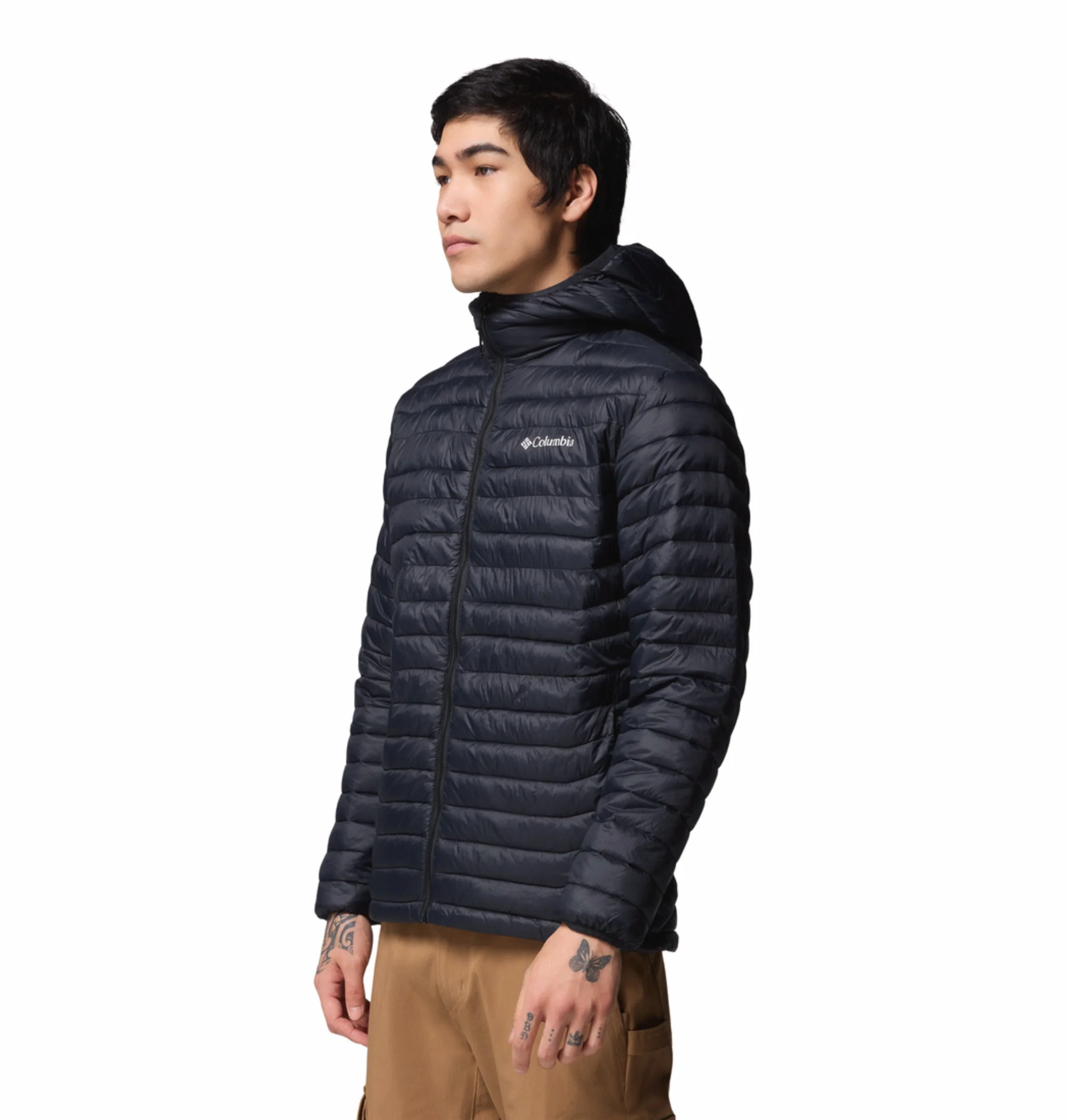 Columbia Men Black OmniShield Powder Pass Down Jacket - Image 5