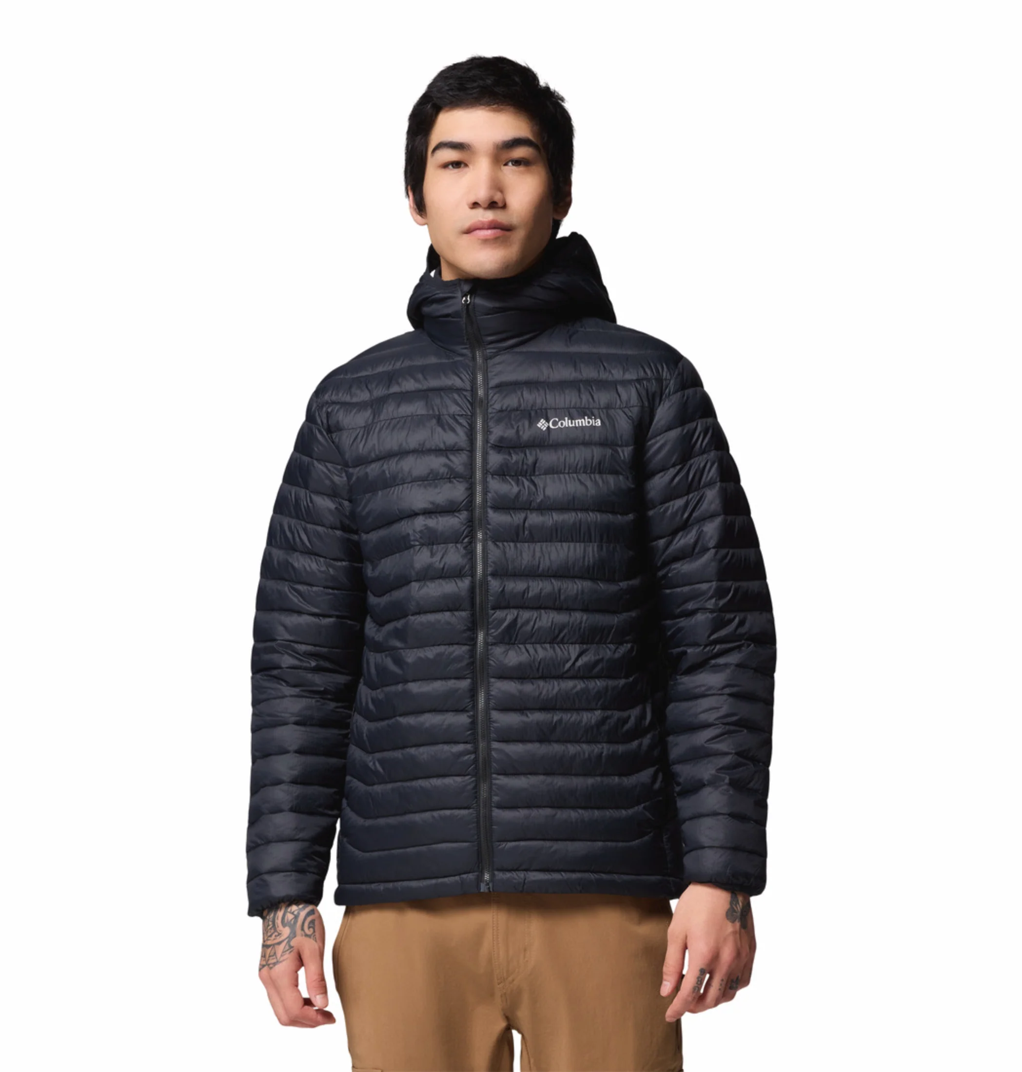 Columbia Men Black OmniShield Powder Pass Down Jacket - Image 7
