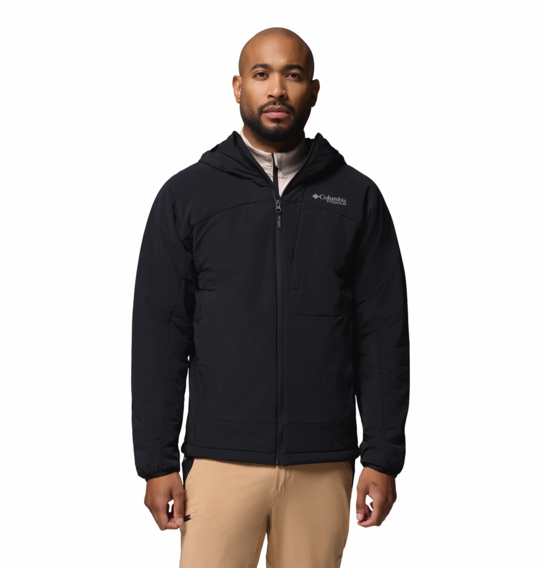 Columbia Men Black OmniShield Silver Leaf Lite Down Jacket