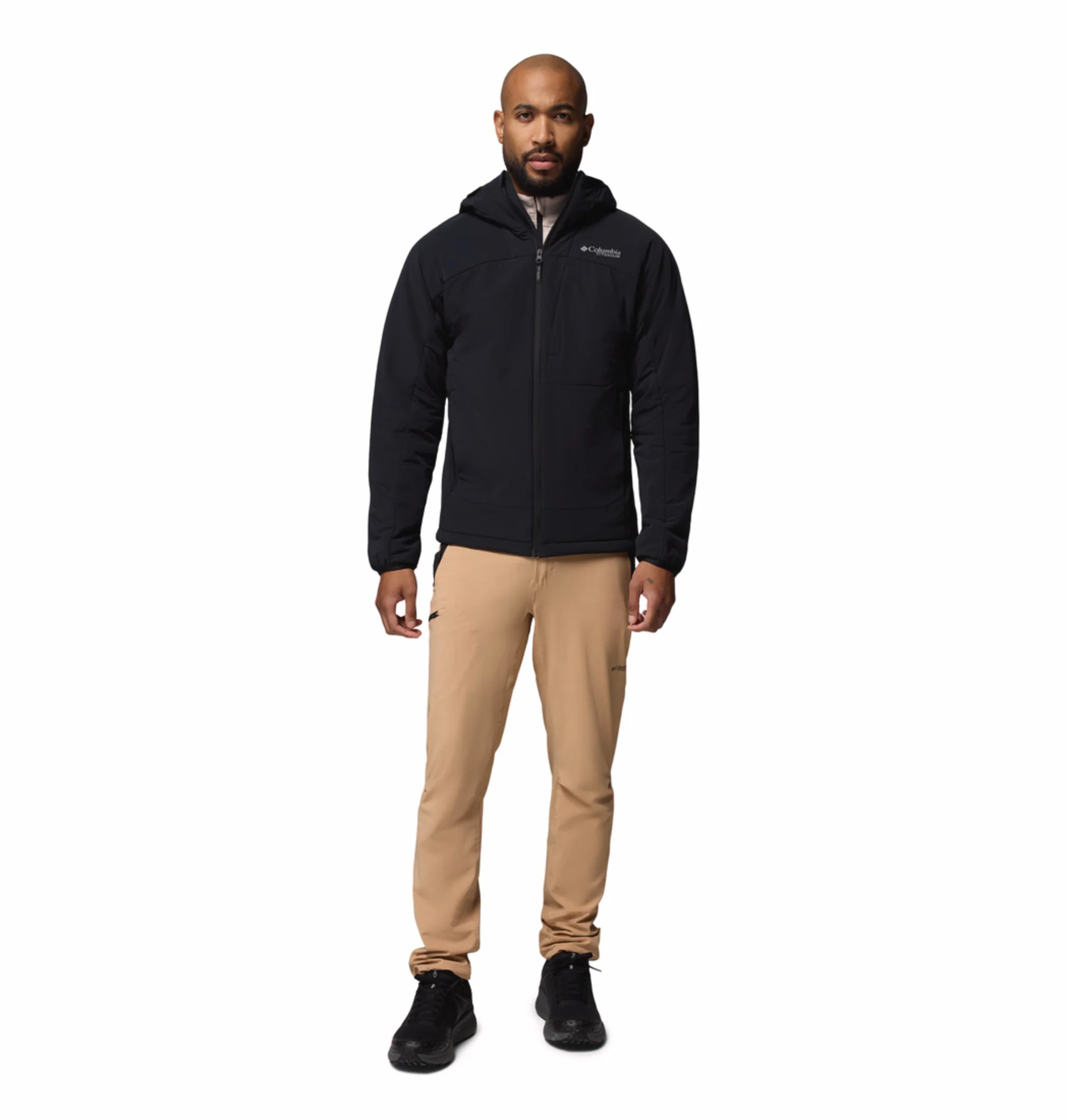 Columbia Men Black OmniShield Silver Leaf Lite Down Jacket - Image 6