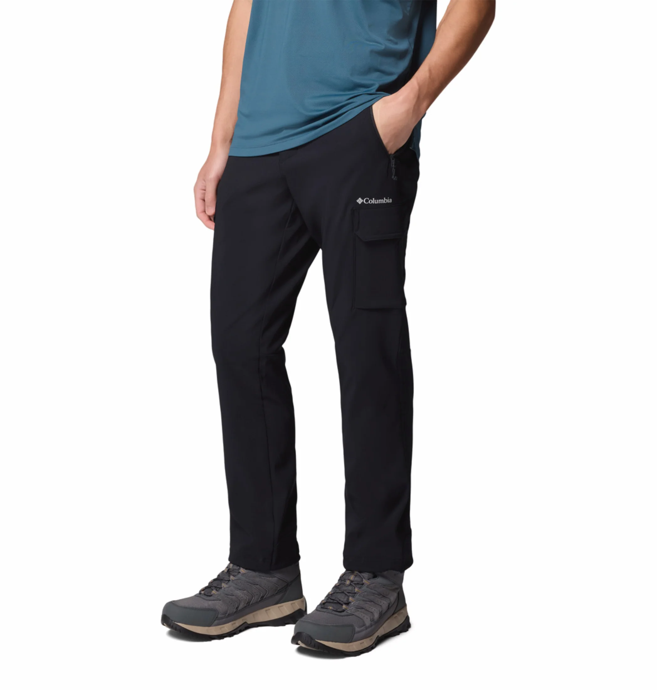 Columbia Men Black OmniShield Tech Trail Utility Warm Pant - Image 5