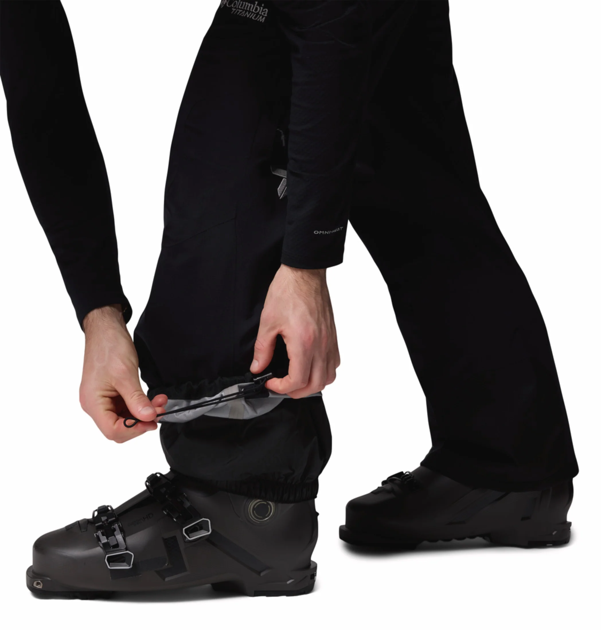 Columbia Men Black OmniTech Platinum Peak II 3L Snow Sports Pant - Image 10