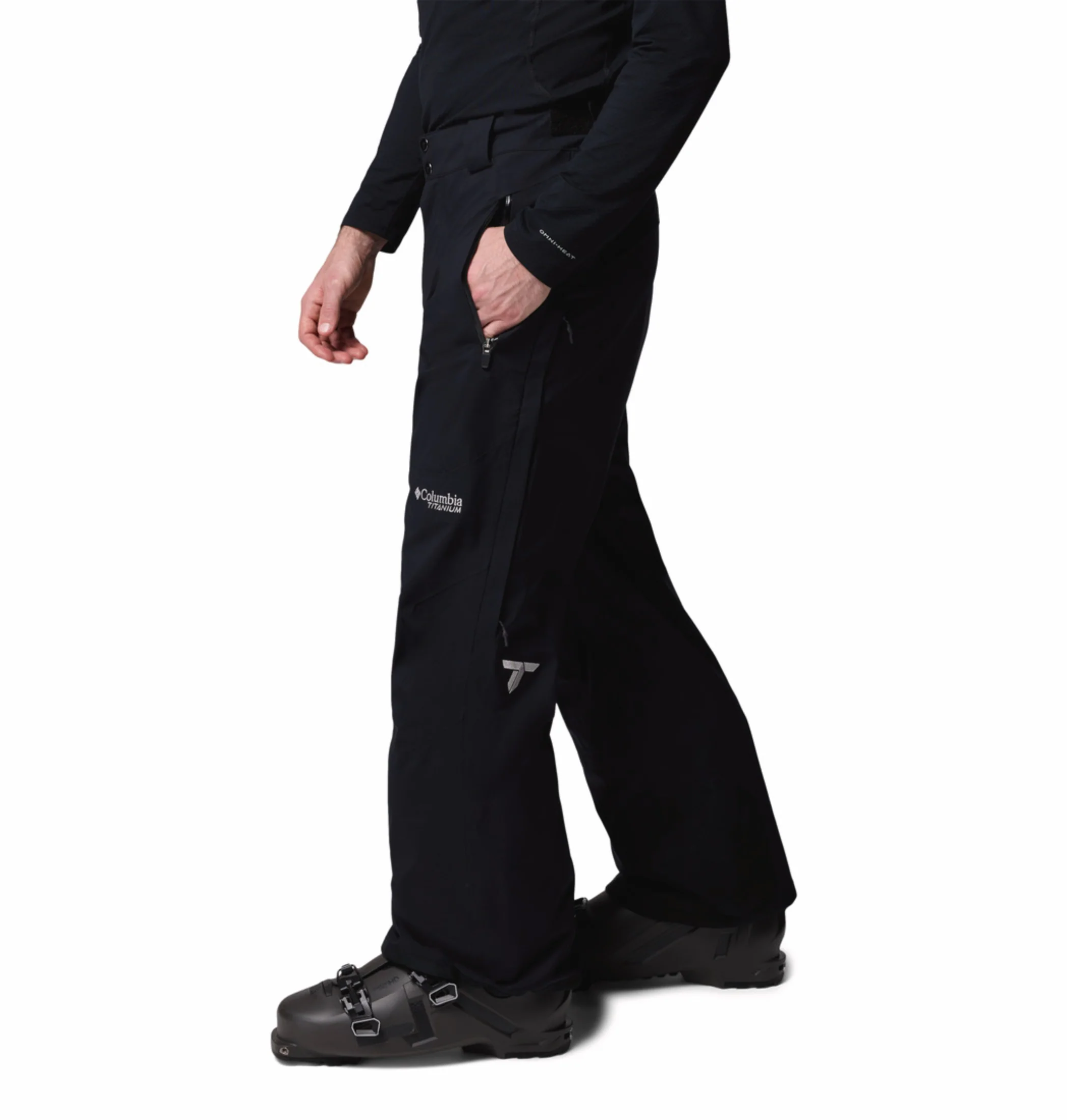 Columbia Men Black OmniTech Platinum Peak II 3L Snow Sports Pant - Image 5