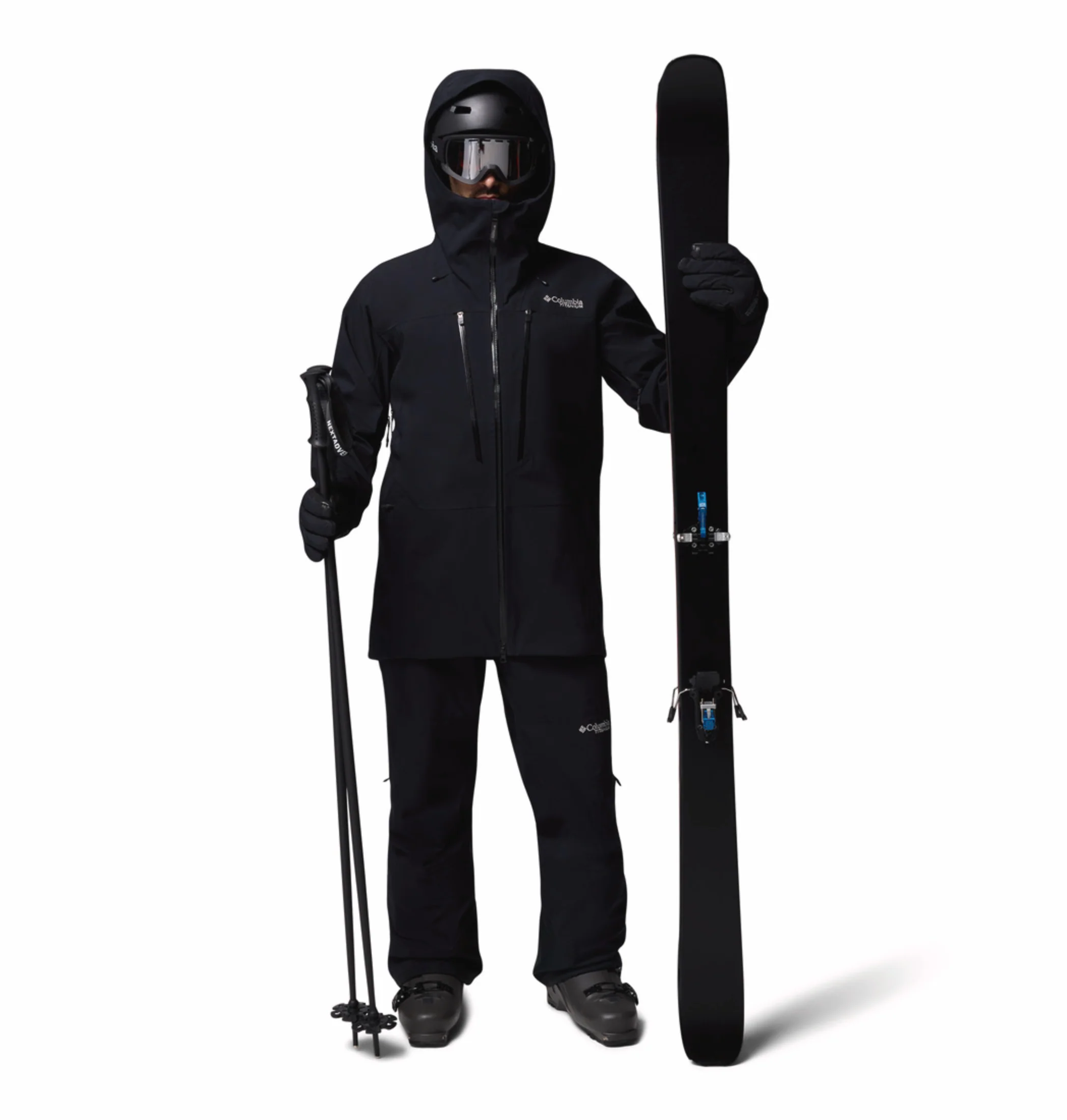 Columbia Men Black OmniTech Platinum Peak II 3L Snow Sports Pant - Image 6
