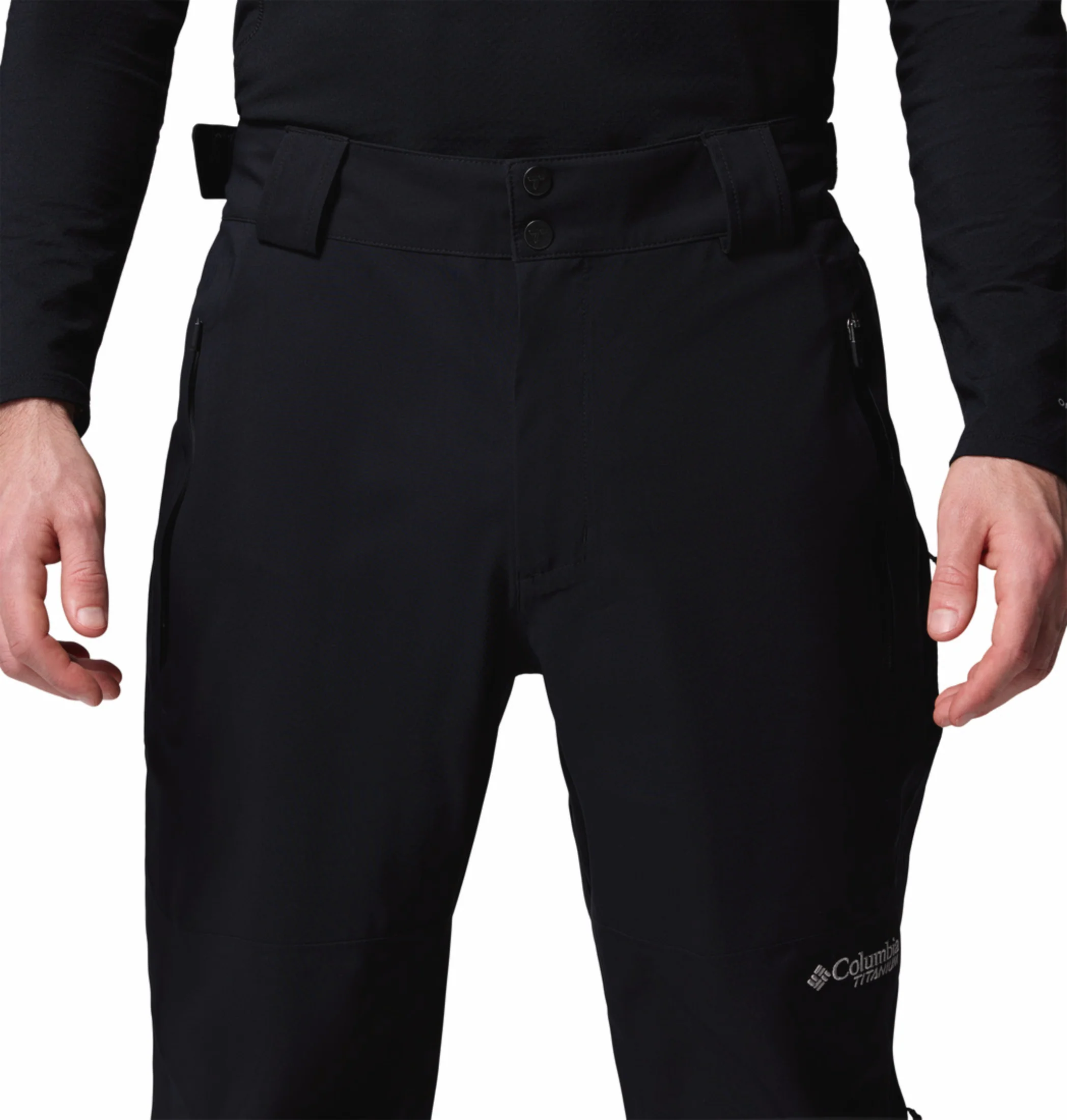Columbia Men Black OmniTech Platinum Peak II 3L Snow Sports Pant - Image 7