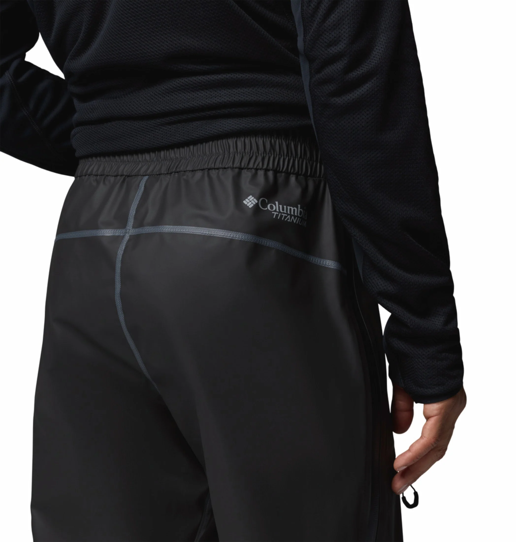 Columbia Men Black OutDry Whistler Peak Rain Pant - Image 8