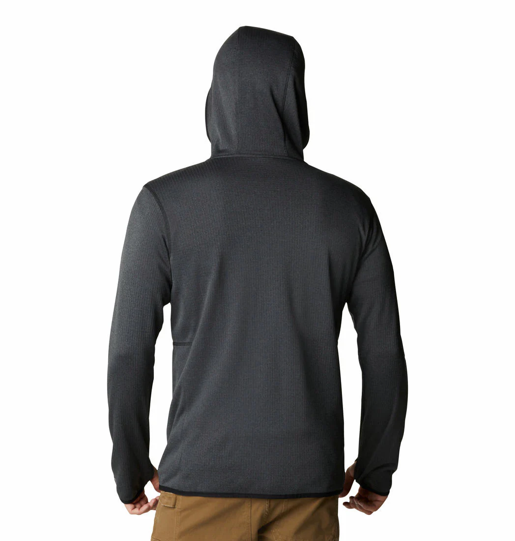 Columbia Men Black Park View Fleece Full Zip Hoodie - Image 6