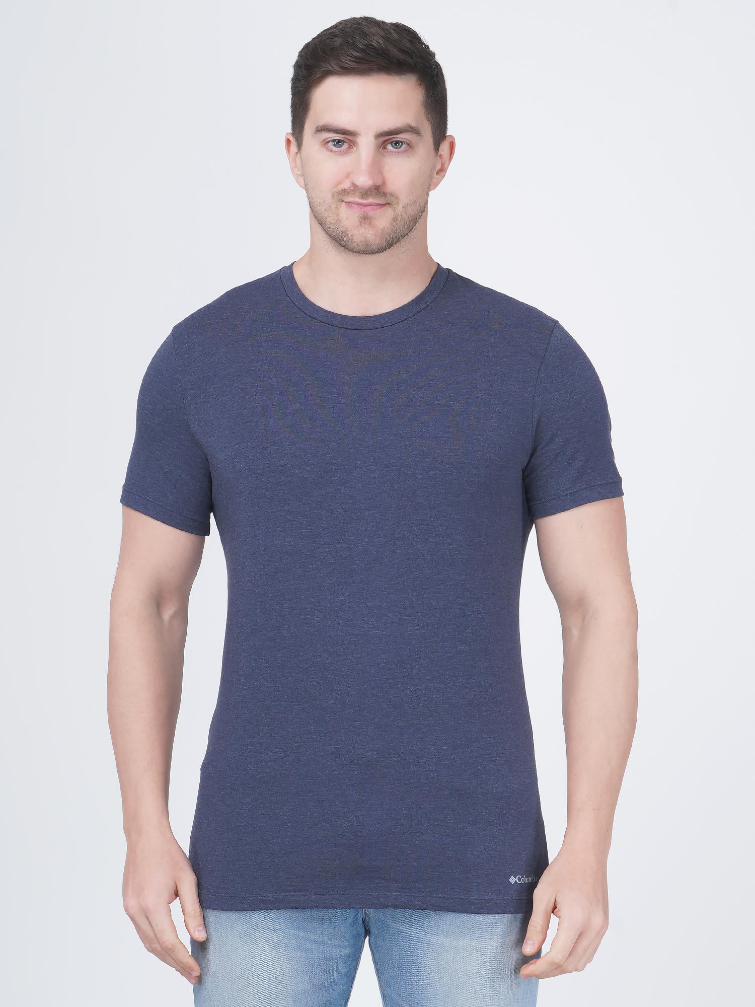 Columbia Men Black Performance Cotton / Stretch Crew-Neck Tee 3 Pack Solid (Non Returnable) - Image 8
