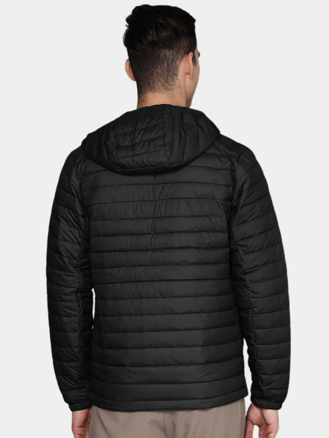 Columbia Men Black Silver Falls Hooded Jacket - Image 13
