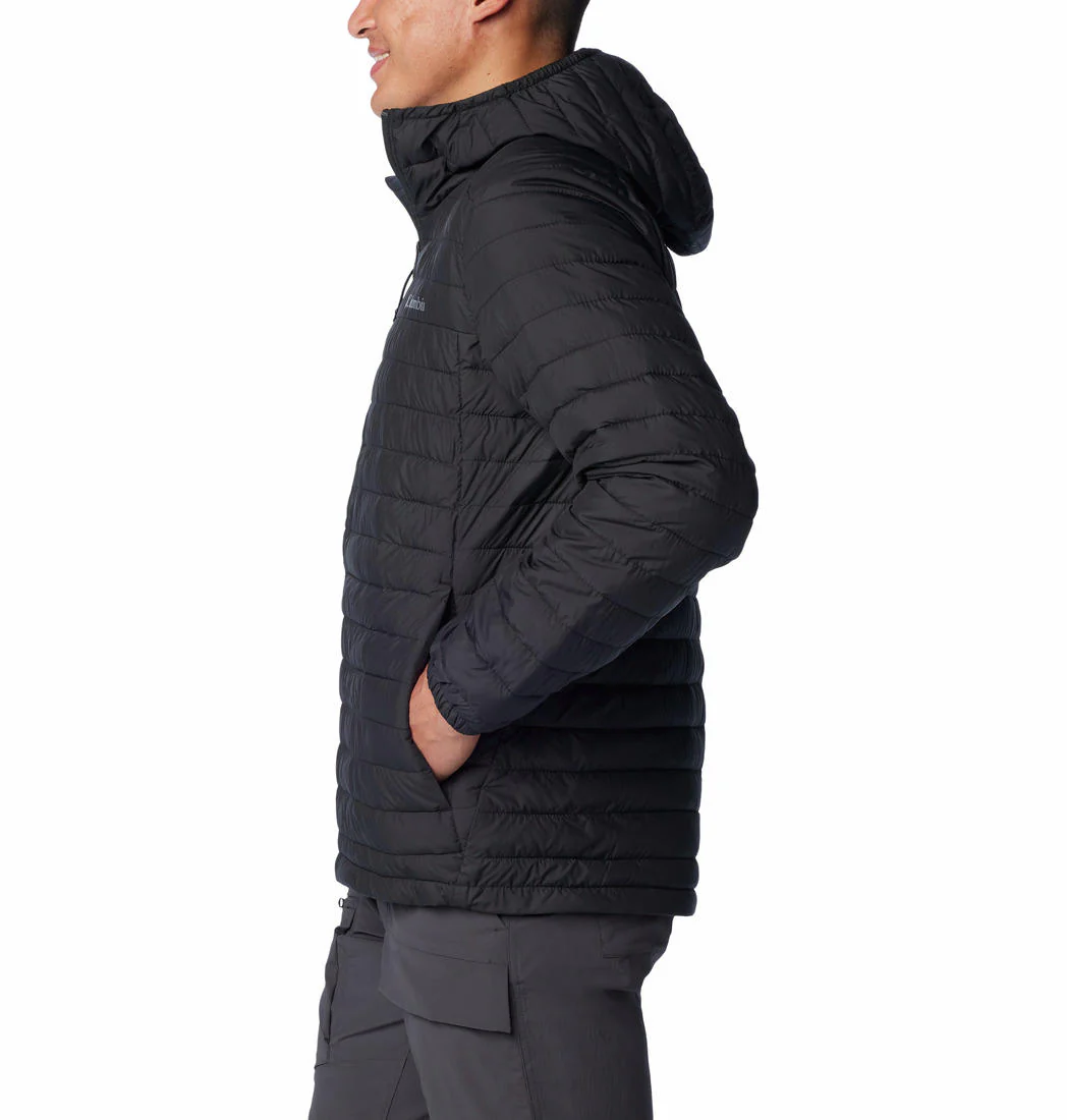 Columbia Men Black Silver Falls Hooded Jacket - Image 2