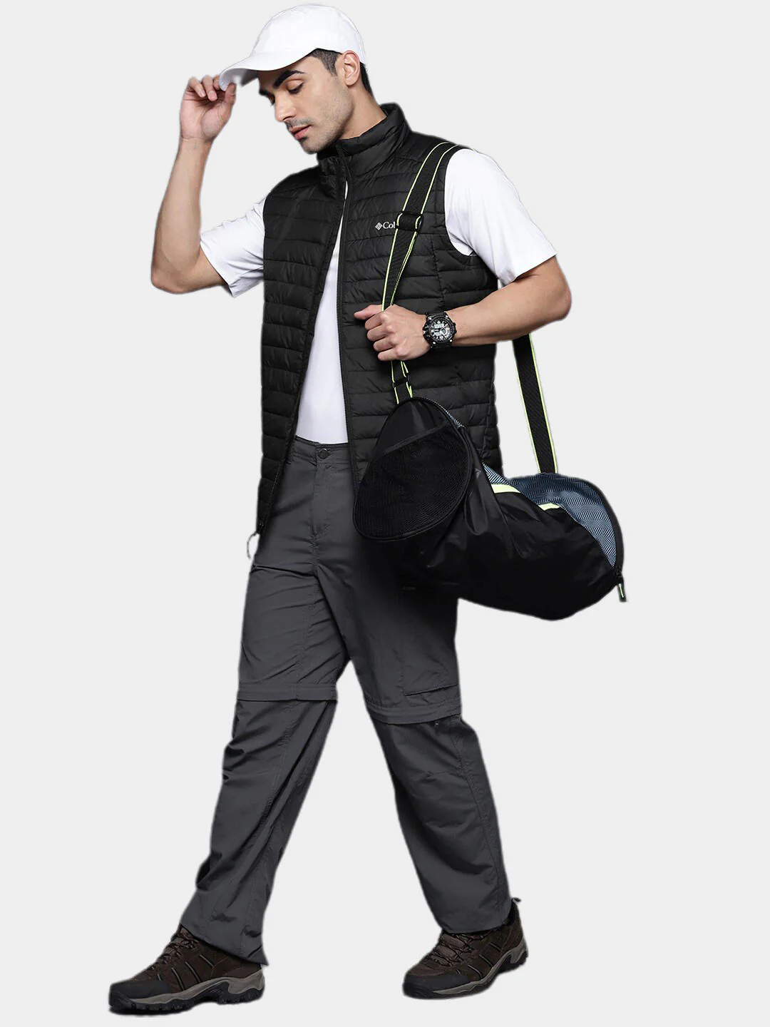 Columbia Men Black Silver Falls Vest - Image 15