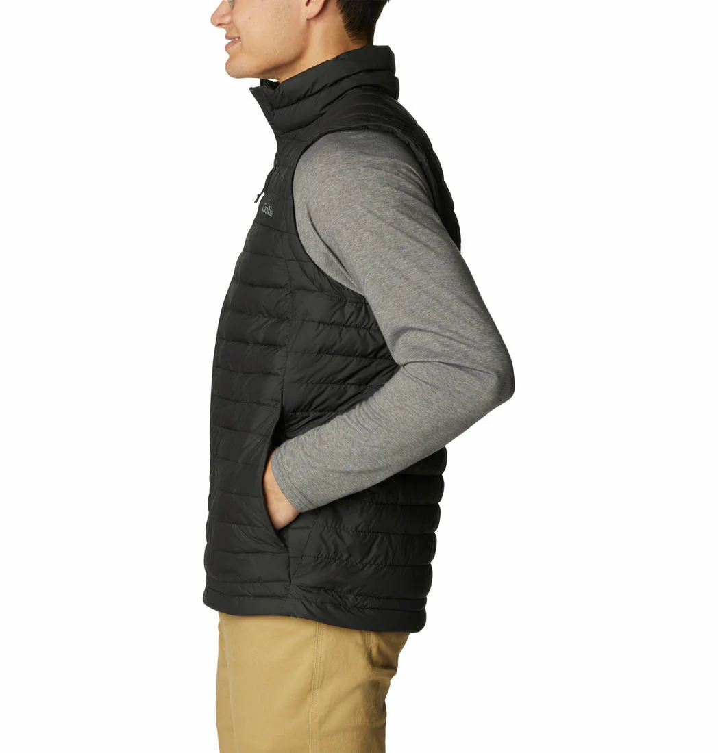 Columbia Men Black Silver Falls Vest - Image 2