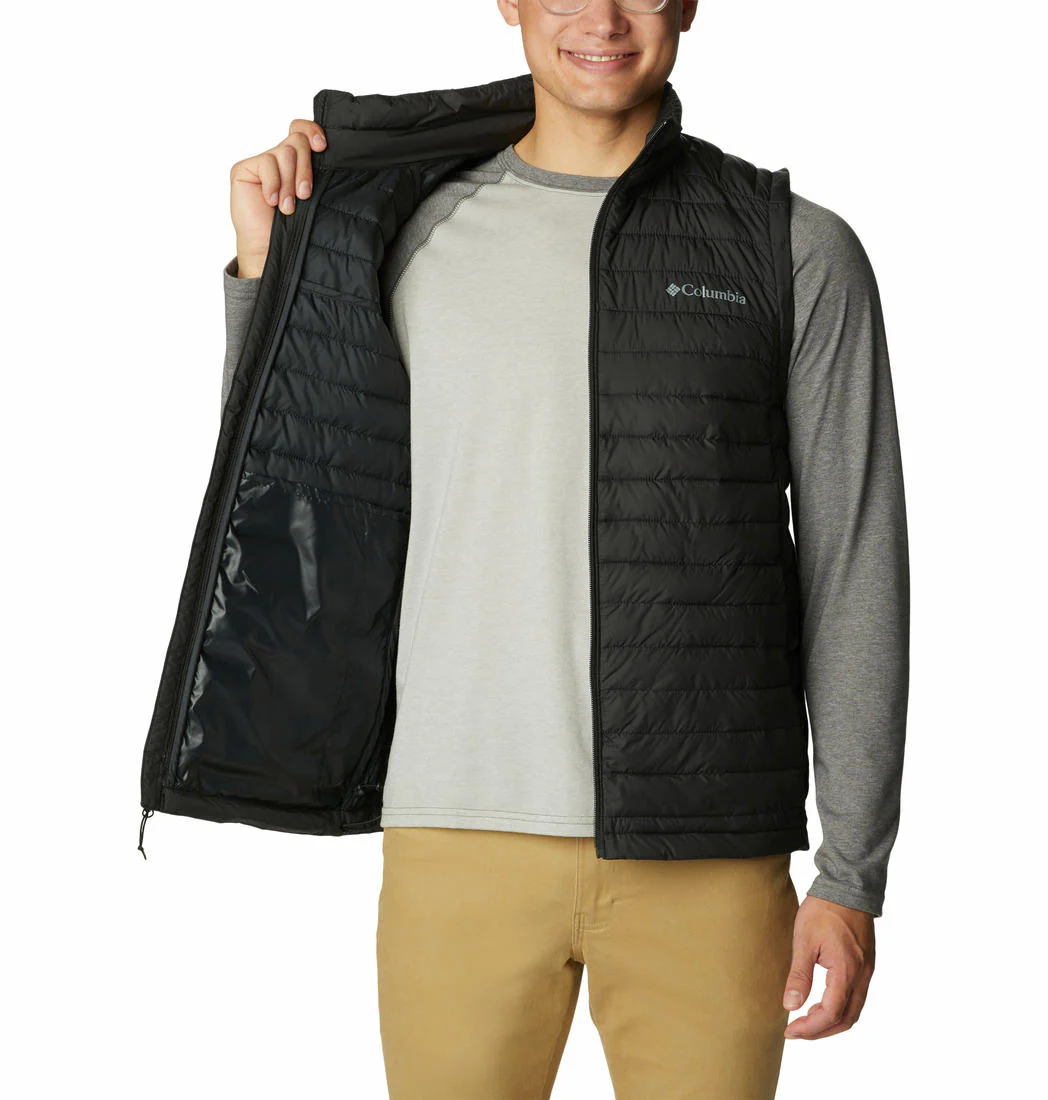 Columbia Men Black Silver Falls Vest - Image 5