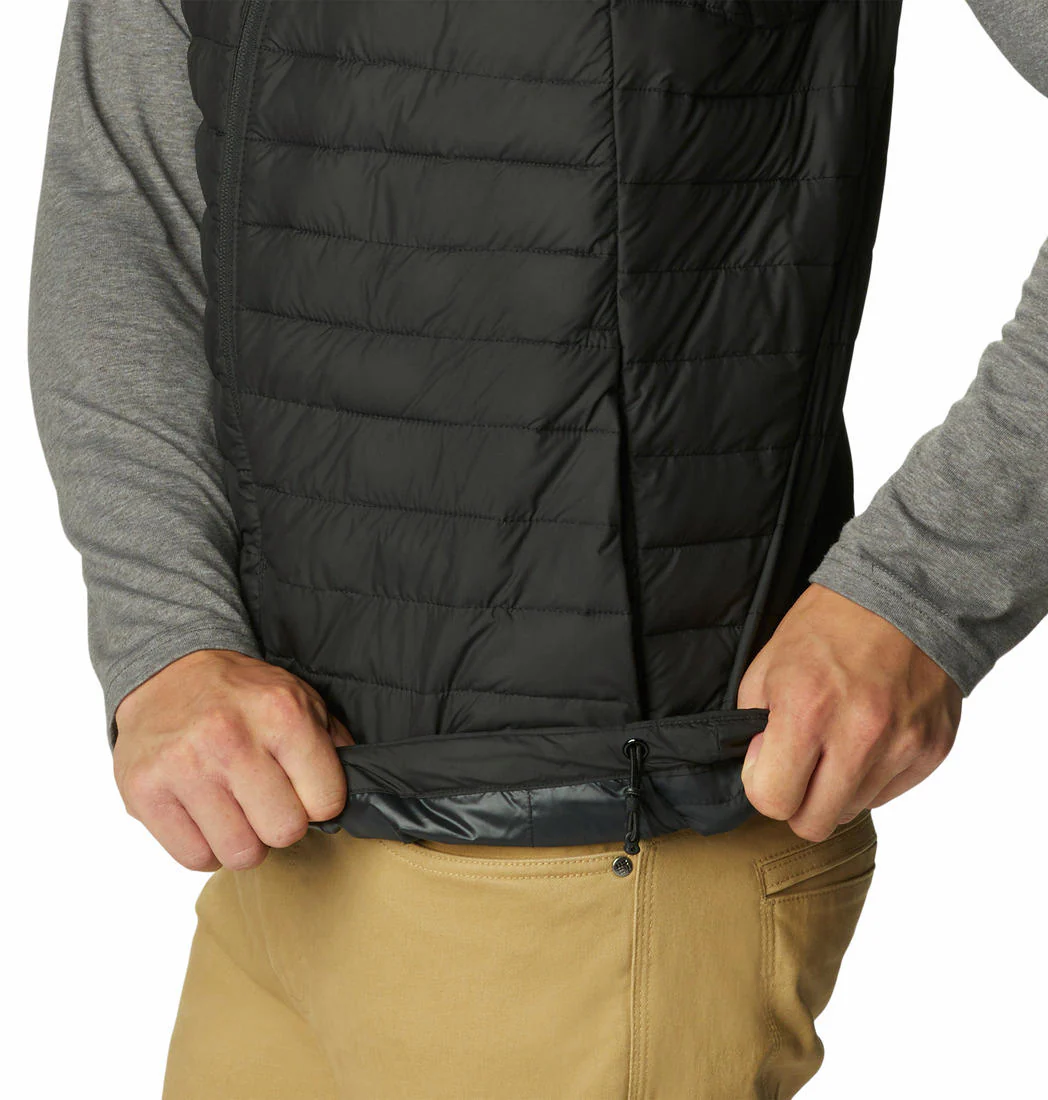 Columbia Men Black Silver Falls Vest - Image 6