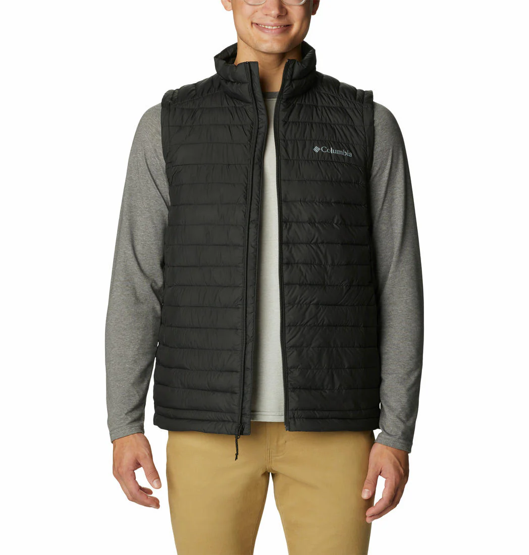 Columbia Men Black Silver Falls Vest - Image 8