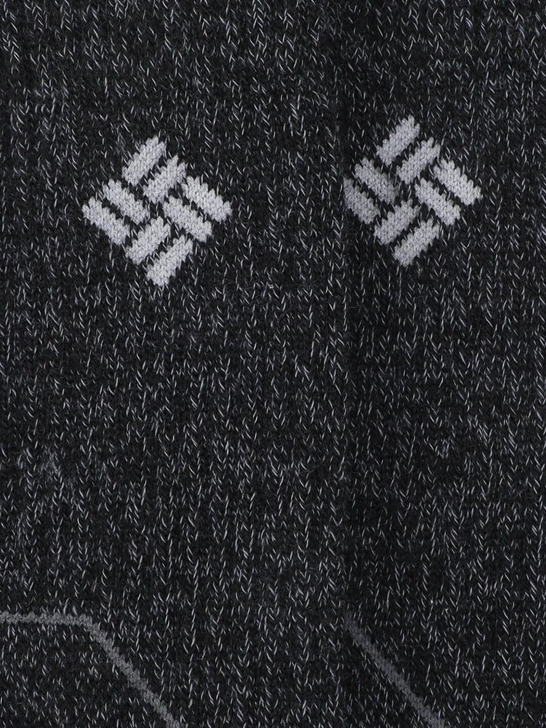Columbia Men Black SOCKS MN 2P HIKE QTR-HEELPWR 2  (2 Pair) (Non Returnable) - Image 3