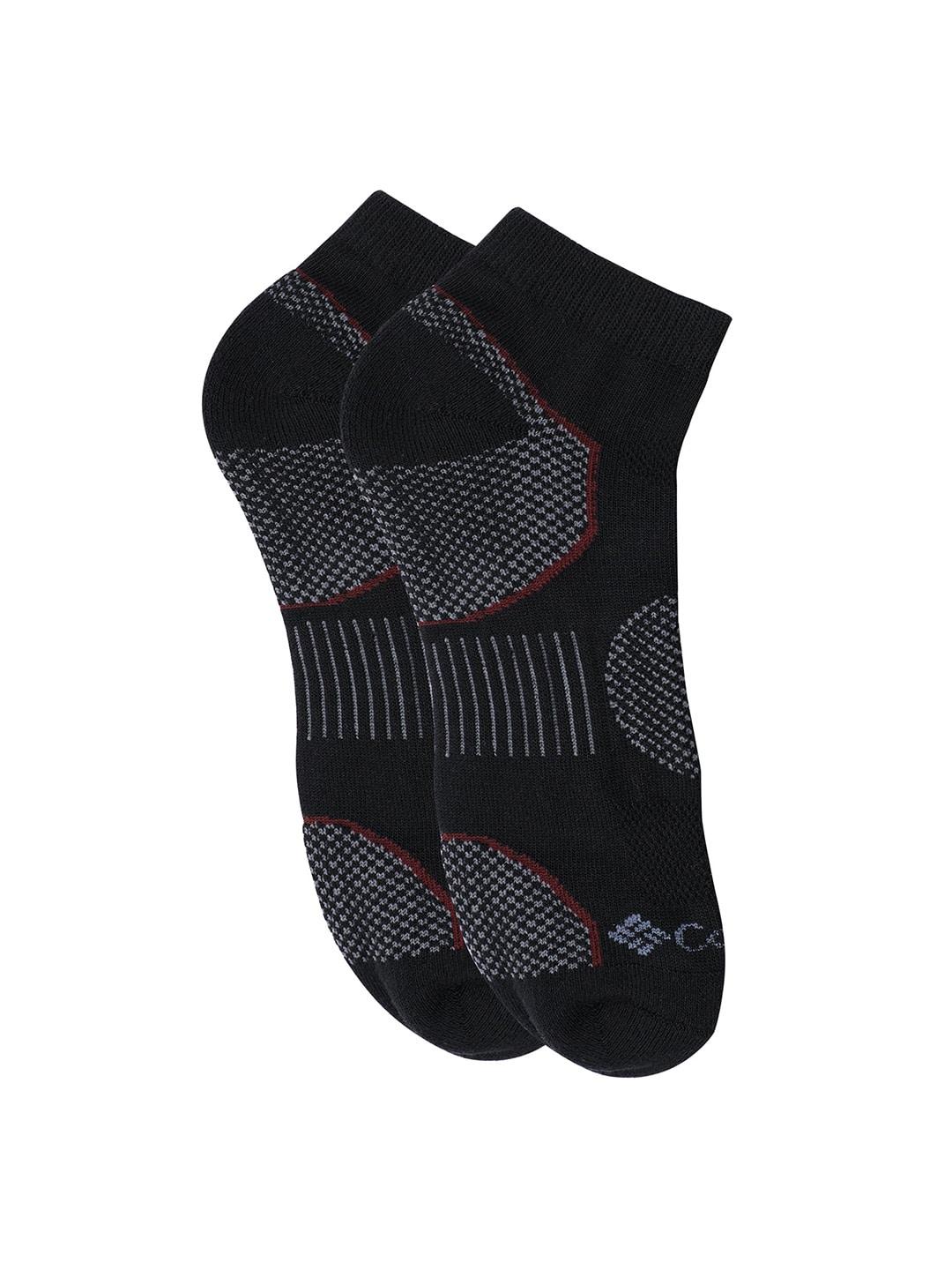 Columbia Men Black SOCKS MN 2P LOW CUT-BAL PT 2 P  (2 Pair) (Non Returnable) - Image 2