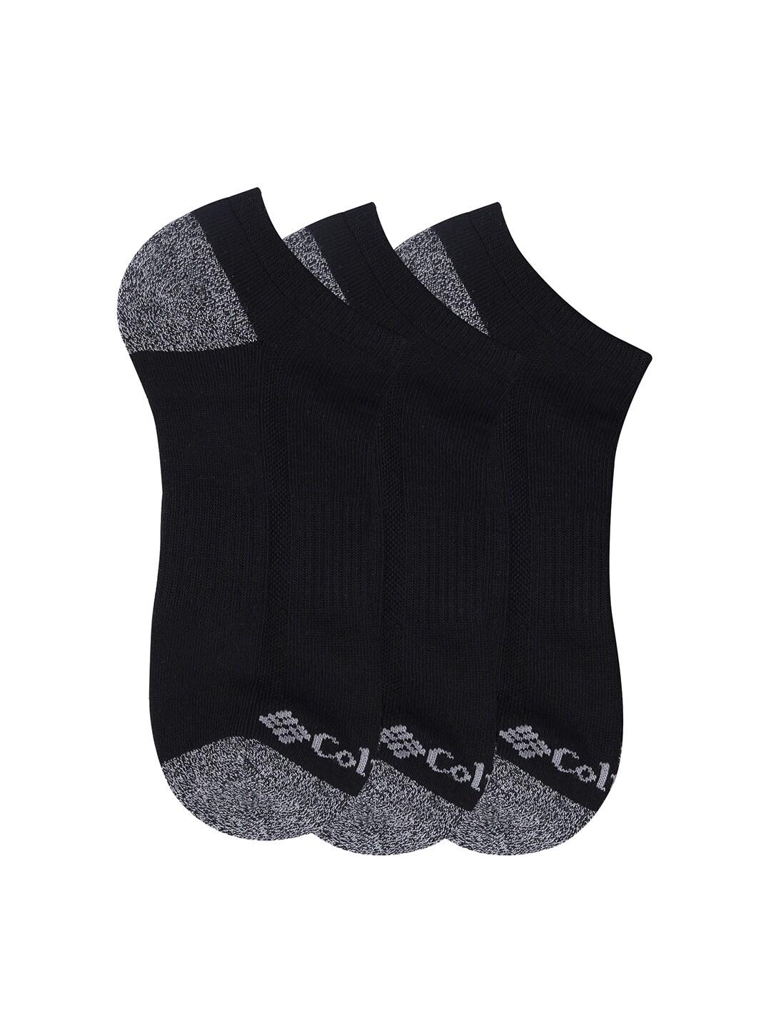 Columbia Men Black SOCKS MN 3P NO-SHOW-HCUSH-H&T  (3 Pair) (Non Returnable) - Image 2
