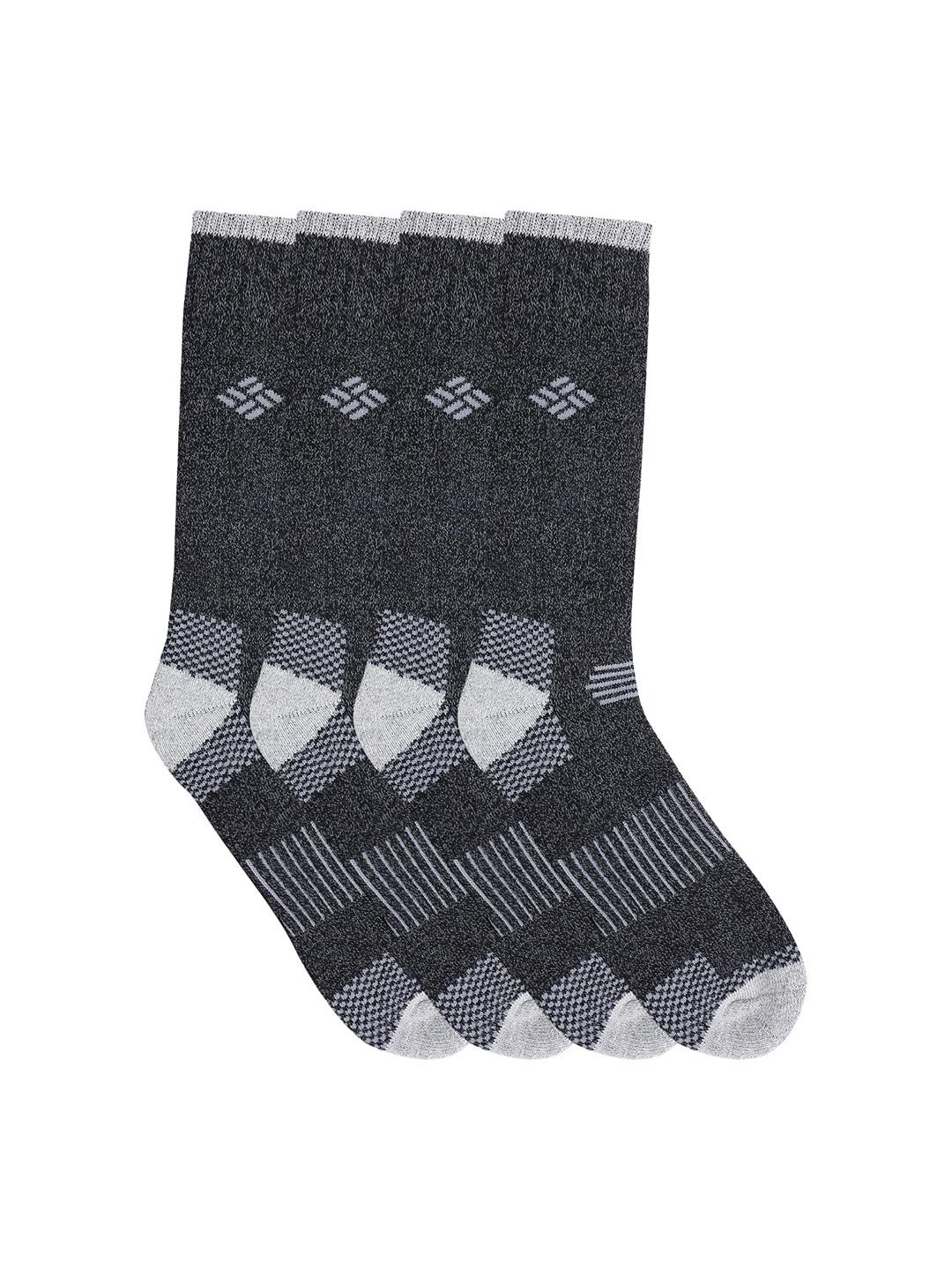 Columbia Men Black SOCKS MN 4P THML CREW FC 108N  (4 Pair) (Non Returnable) - Image 2