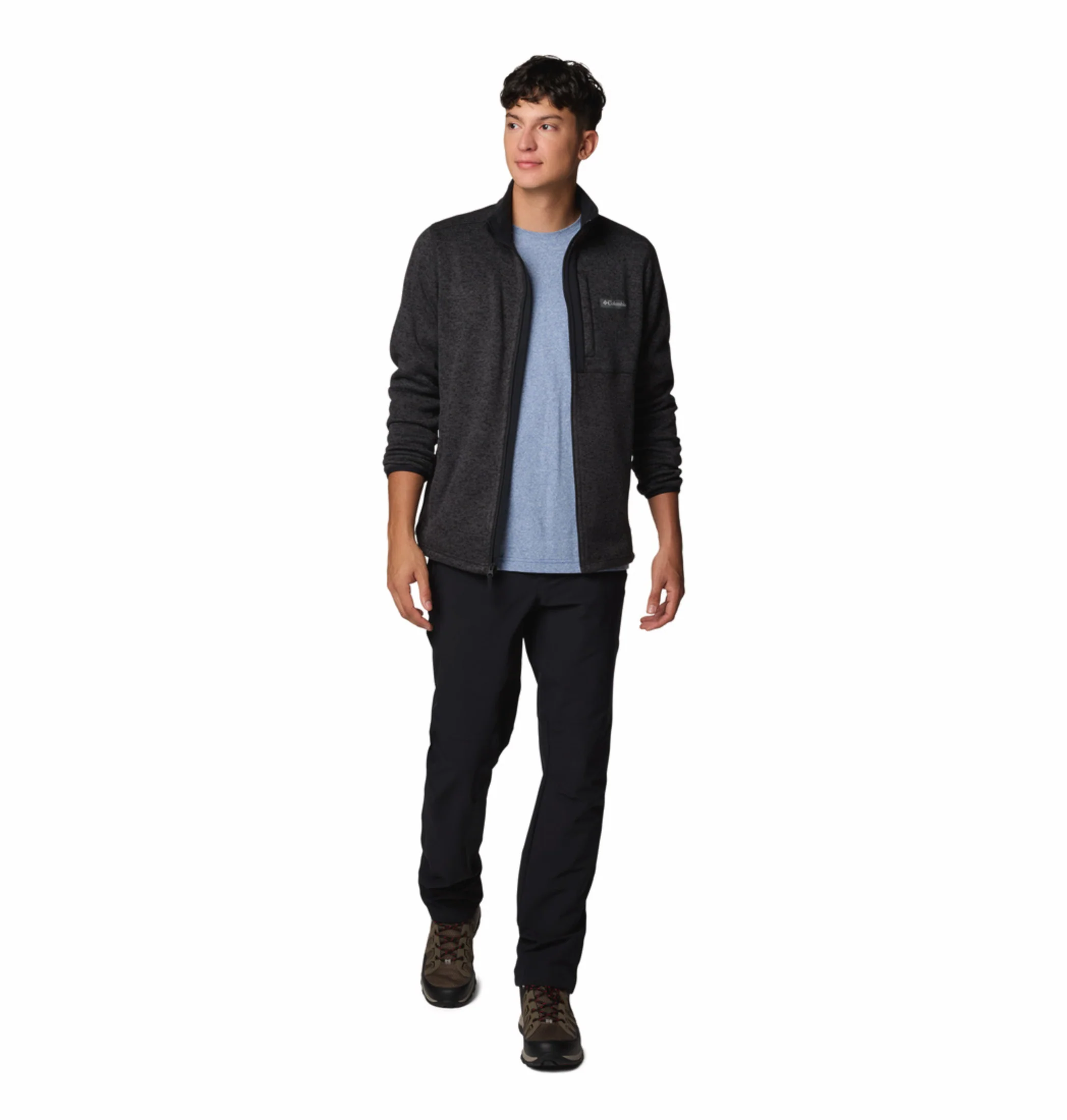 Columbia Men Black Sweater Weather Jacket - Image 6