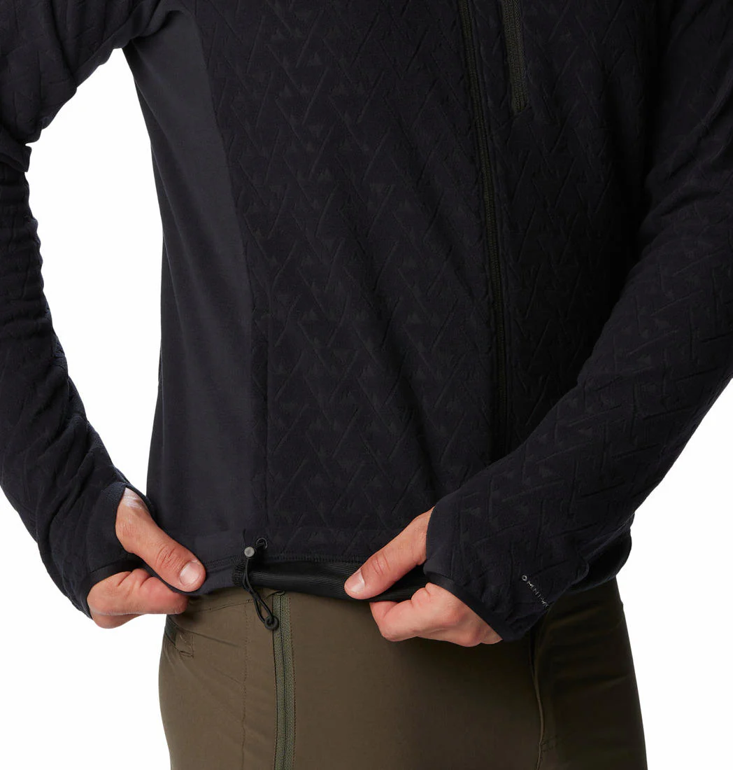 Columbia Men Black Titan Pass 3.0 Full Zip Fleece - Image 3