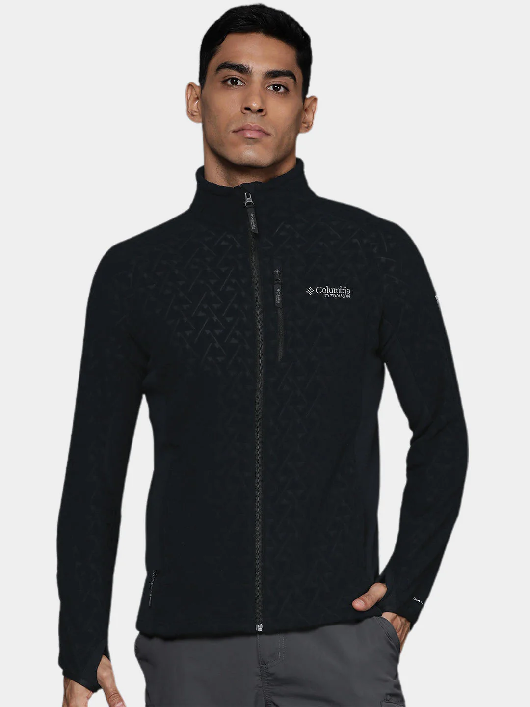 Columbia Men Black Titan Pass 3.0 Full Zip Fleece - Image 8