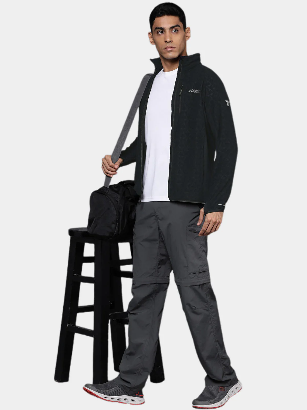 Columbia Men Black Titan Pass 3.0 Full Zip Fleece - Image 9
