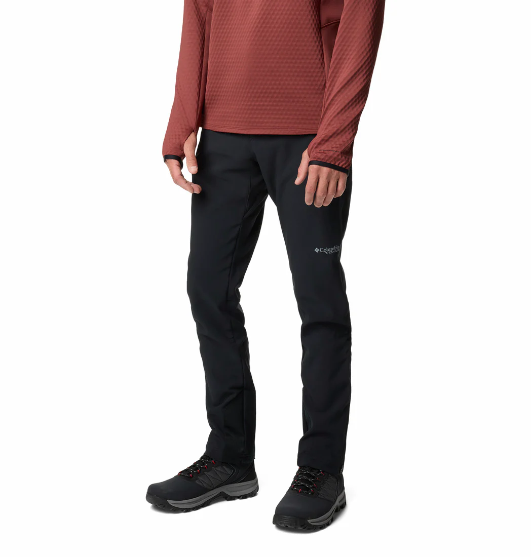 Columbia Men Black Vast Canyon Omniheat Infinity Softshell Pant (Plus Size) - Image 6