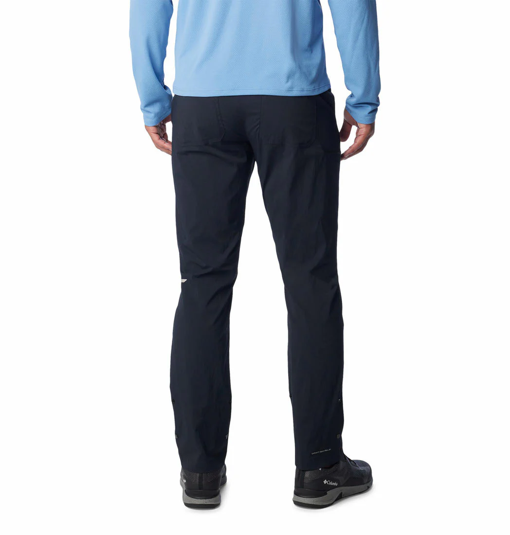 Columbia Men Black Wanoga Lightweight Pant (Sun Protection) - Image 2