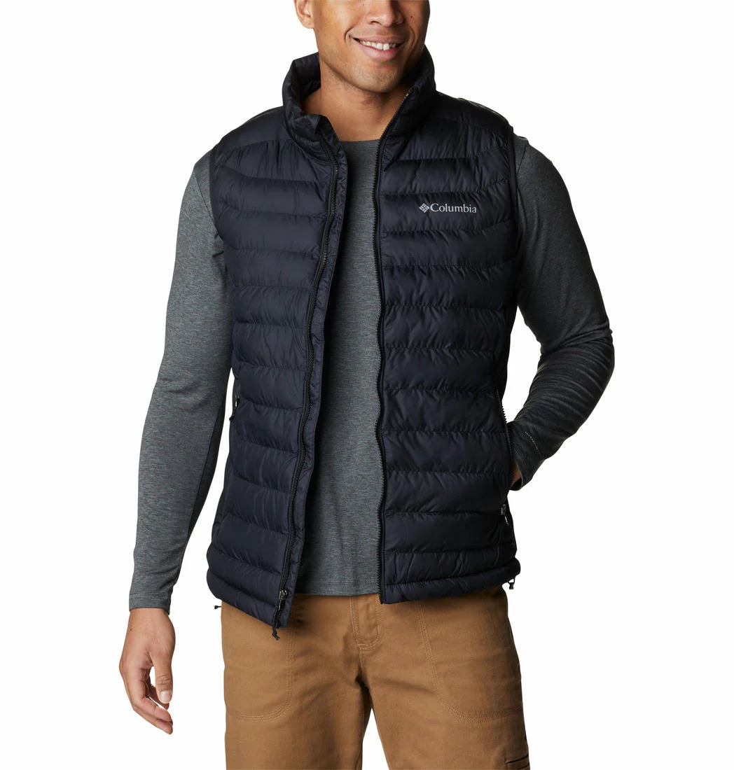 Columbia Men Black White Out Vest - Image 10