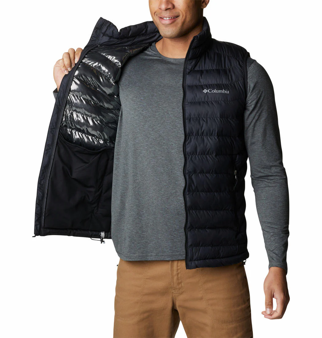 Columbia Men Black White Out Vest - Image 6