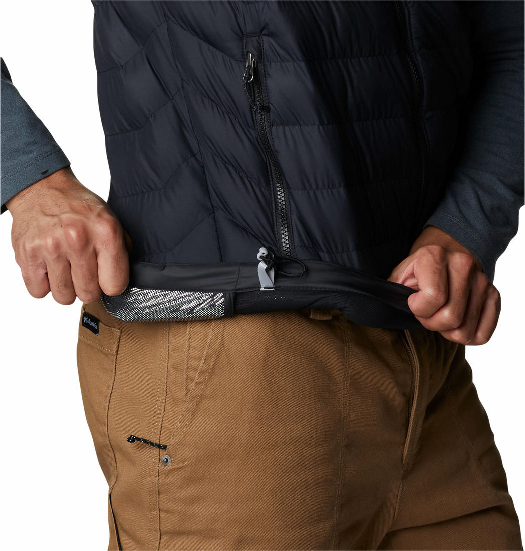 Columbia Men Black White Out Vest - Image 9