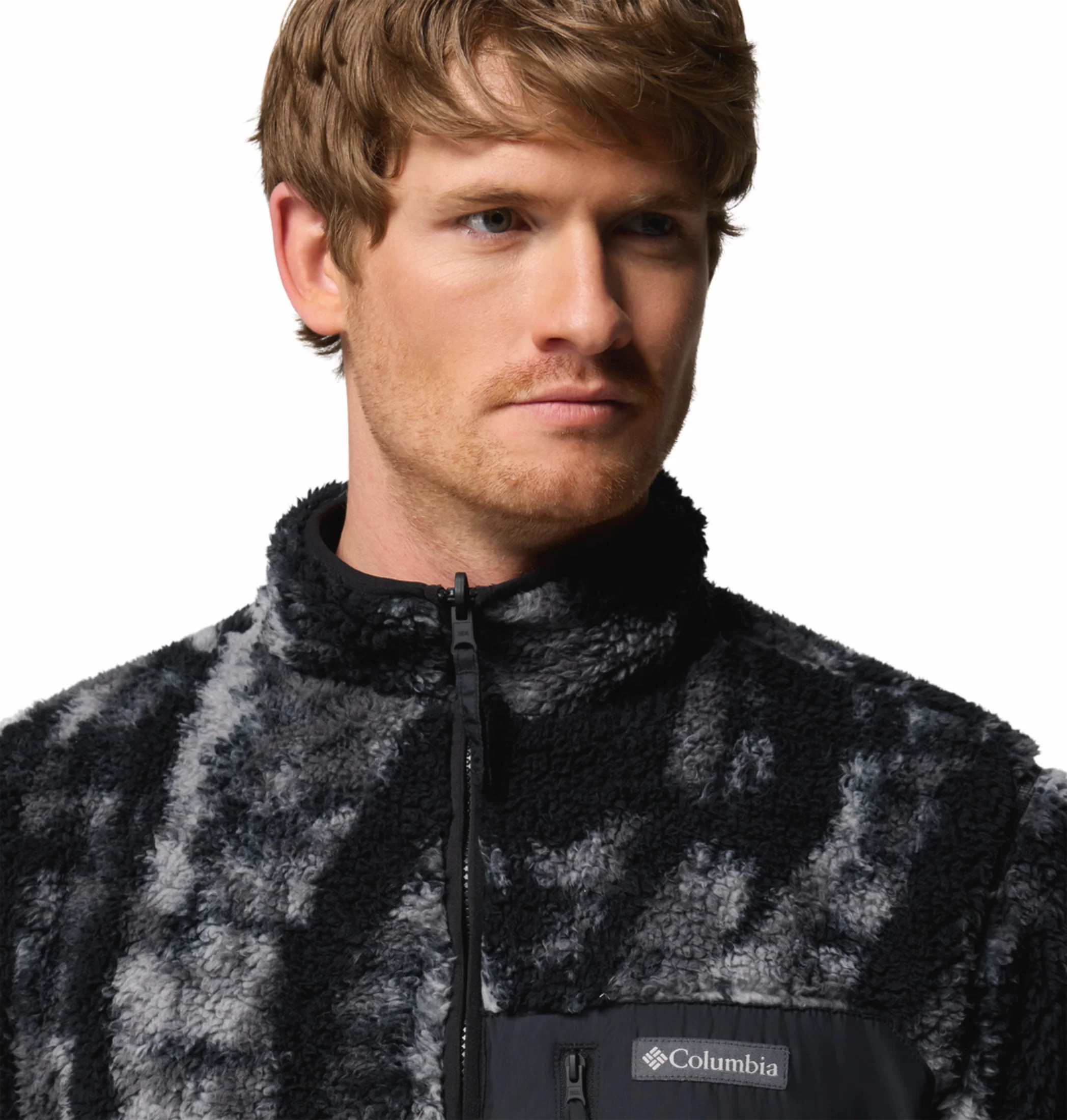 Columbia Men Black Winter Pass Reversible Fleece Jacket - Image 10