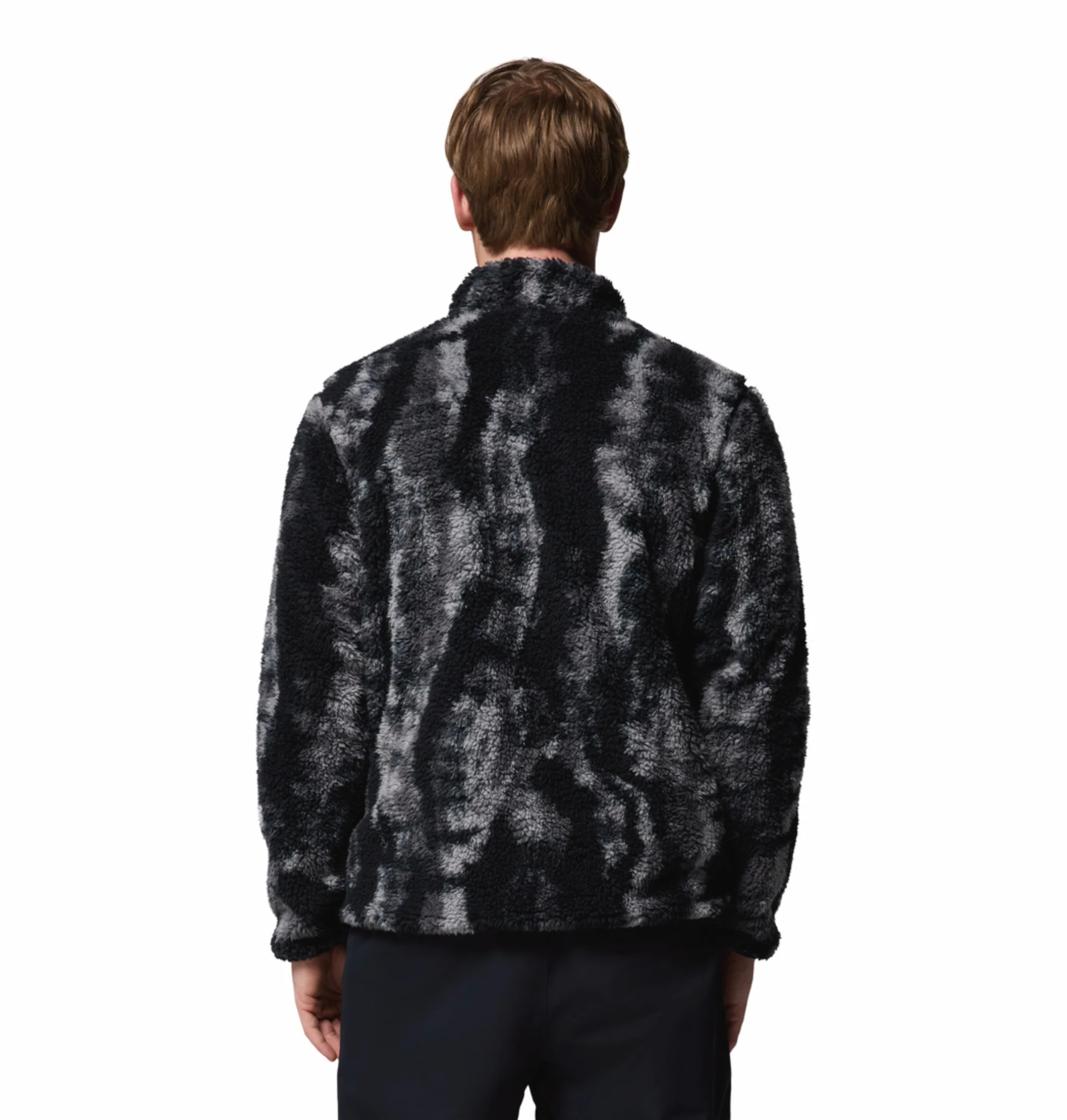 Columbia Men Black Winter Pass Reversible Fleece Jacket - Image 4