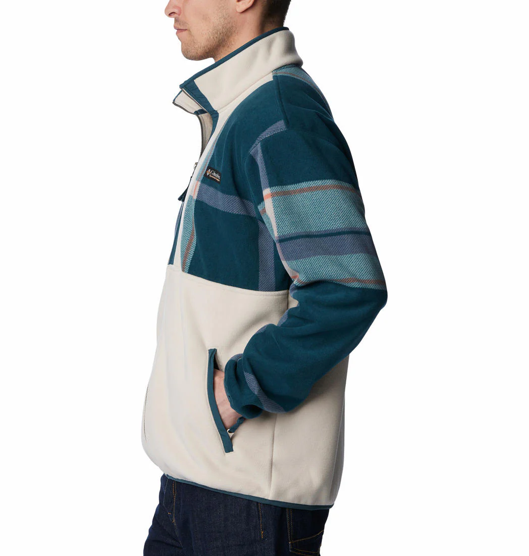 Columbia Men Blue Backbowl Remastered Fleece - Image 3