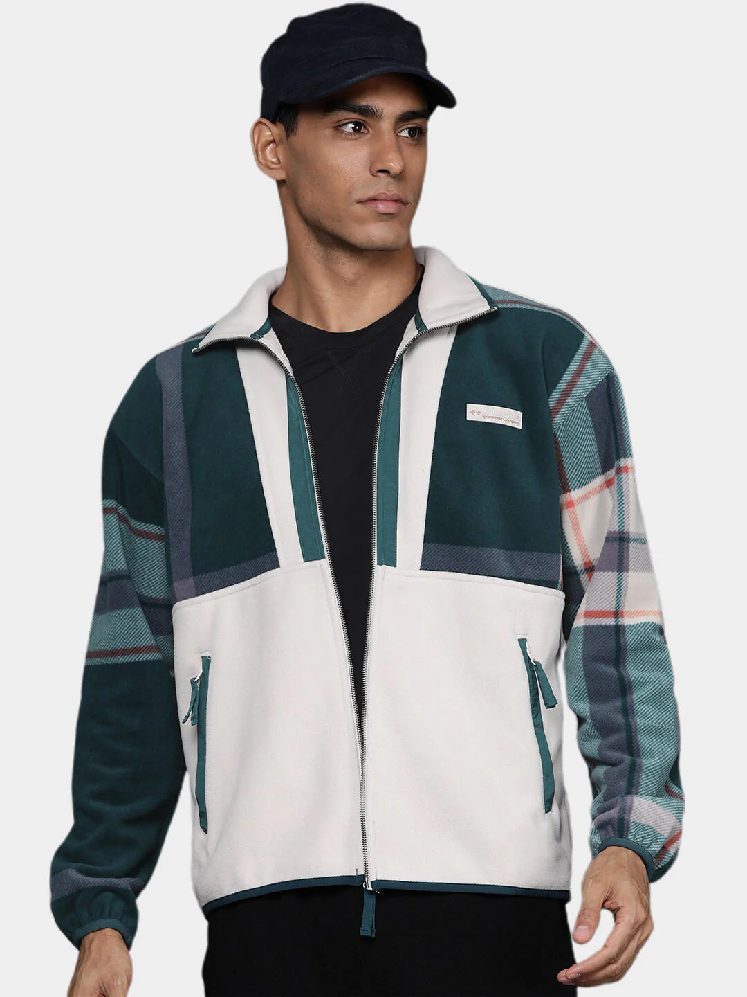 Columbia Men Blue Backbowl Remastered Fleece - Image 7