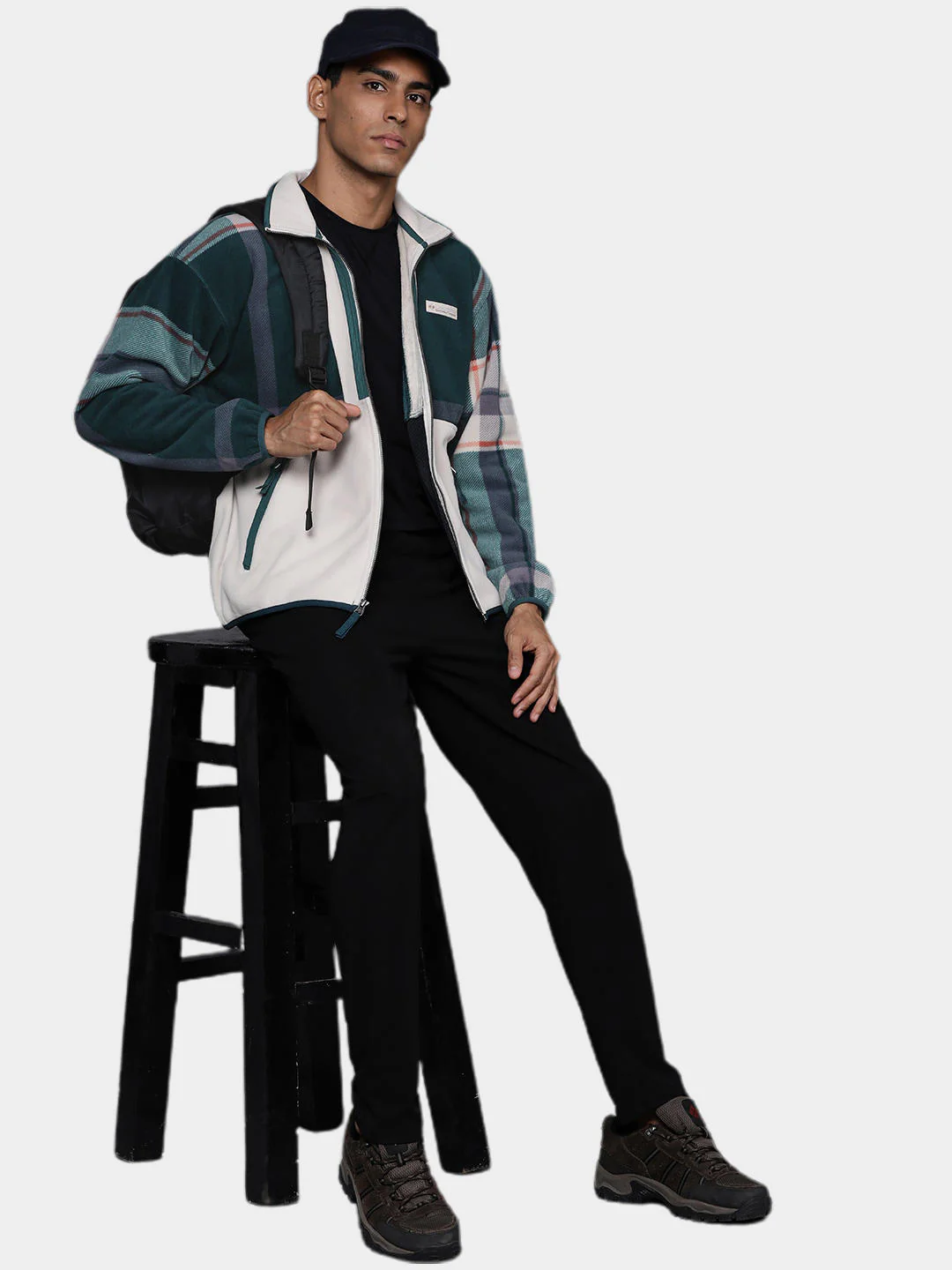 Columbia Men Blue Backbowl Remastered Fleece - Image 9